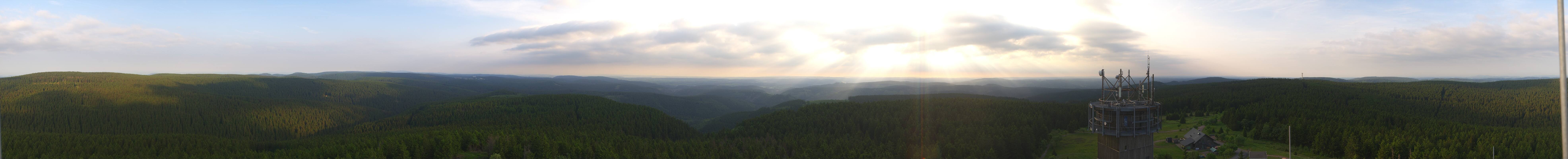 Archived image Webcam Schneekopf, Gehlberg