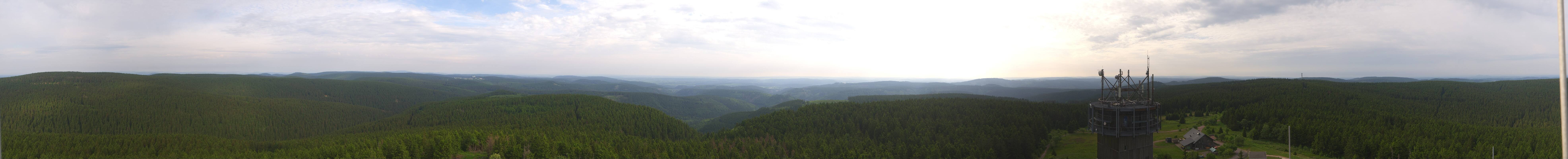 Archived image Webcam Schneekopf, Gehlberg