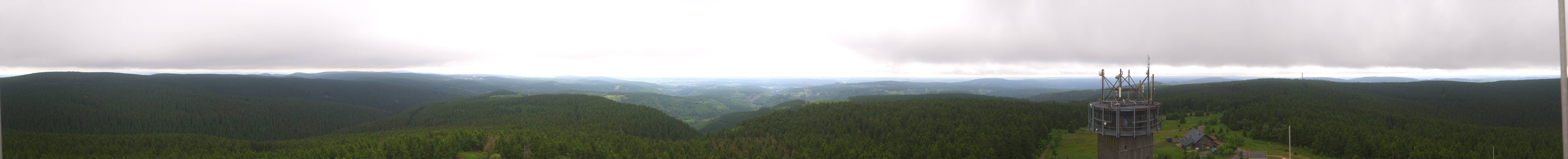 Archiv Foto Webcam Schneekopf Gipfel in Thüringen