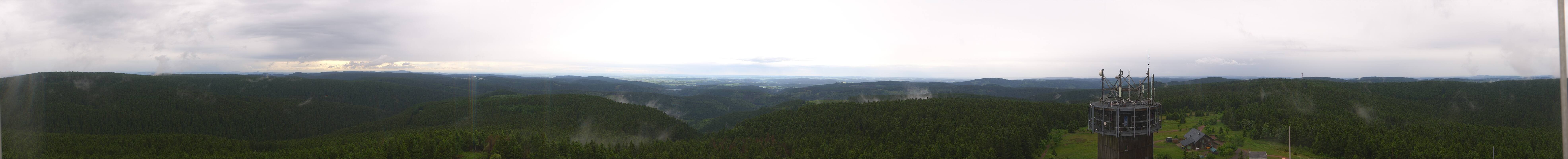 Archiv Foto Webcam Schneekopf Gipfel in Thüringen