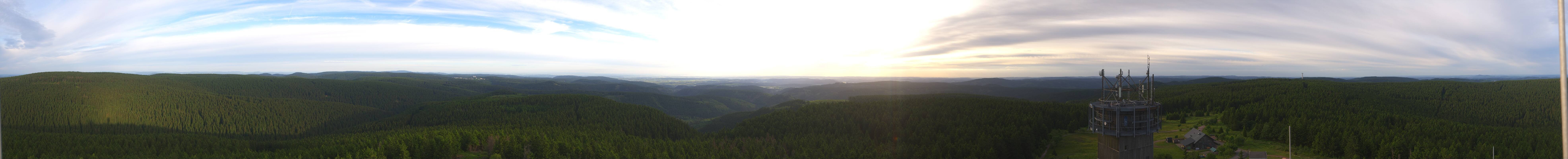 Archived image Webcam Schneekopf, Gehlberg