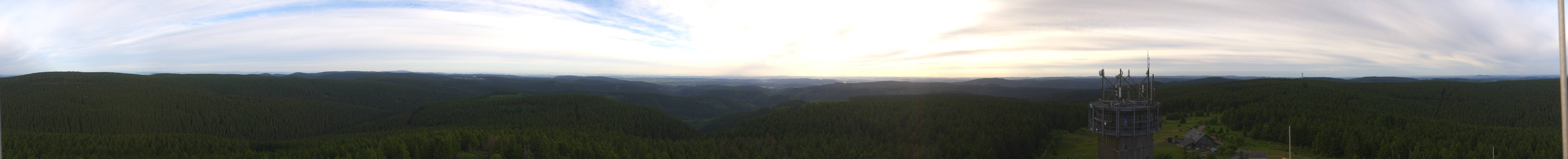 Archived image Webcam Schneekopf, Gehlberg
