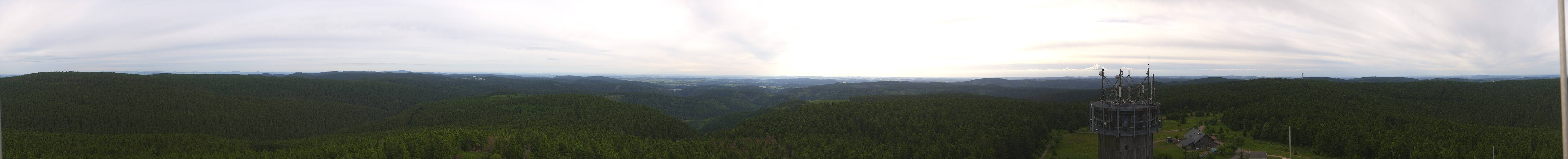 Archived image Webcam Schneekopf, Gehlberg