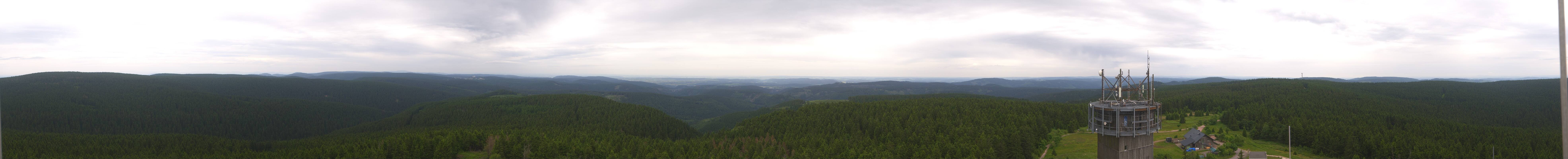 Archiv Foto Webcam Schneekopf Gipfel in Thüringen