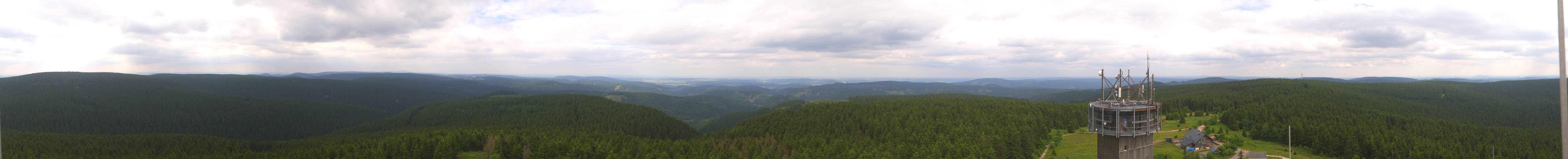 Archiv Foto Webcam Schneekopf Gipfel in Thüringen