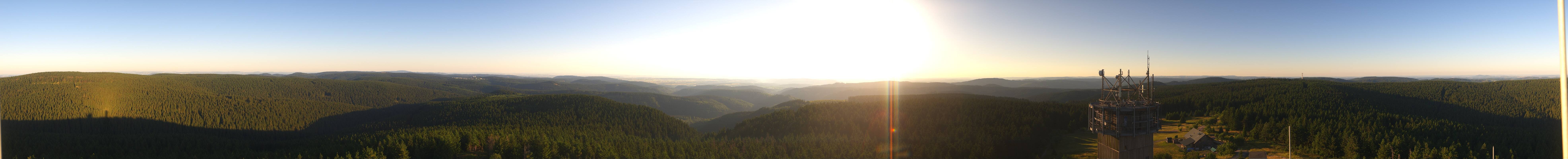 Archived image Webcam Schneekopf, Gehlberg