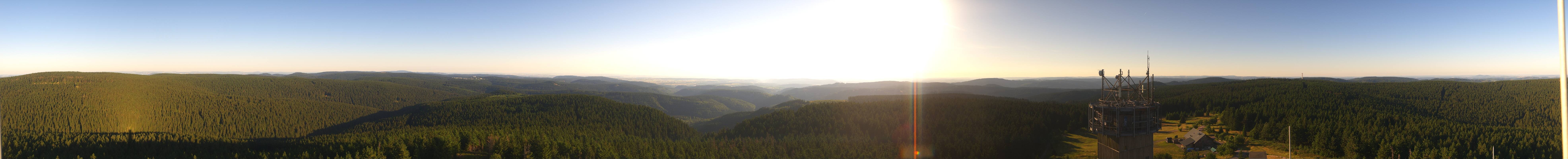 Archived image Webcam Schneekopf, Gehlberg