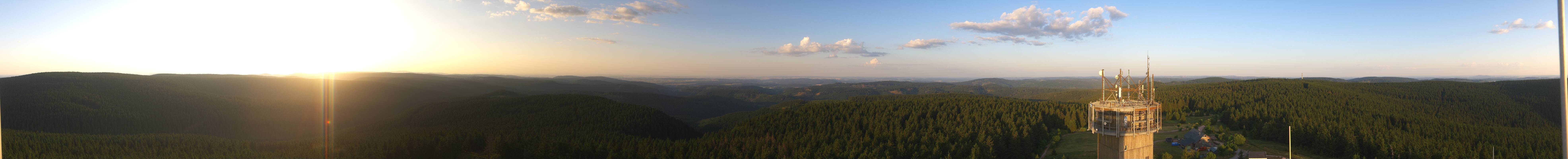 Archived image Webcam Schneekopf, Gehlberg