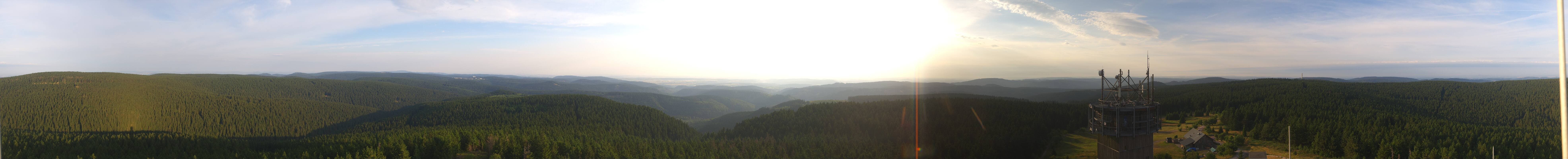 Archived image Webcam Schneekopf, Gehlberg