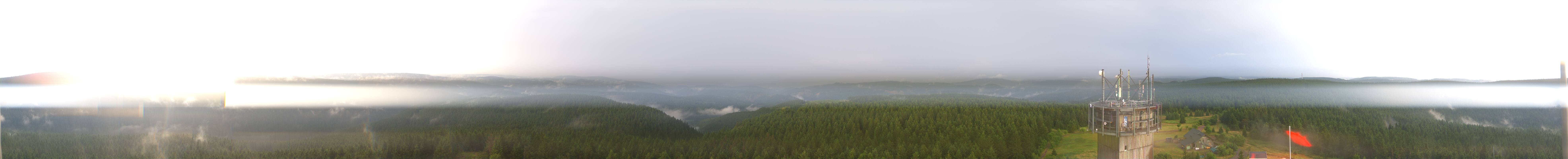 Archiv Foto Webcam Schneekopf Gipfel in Thüringen
