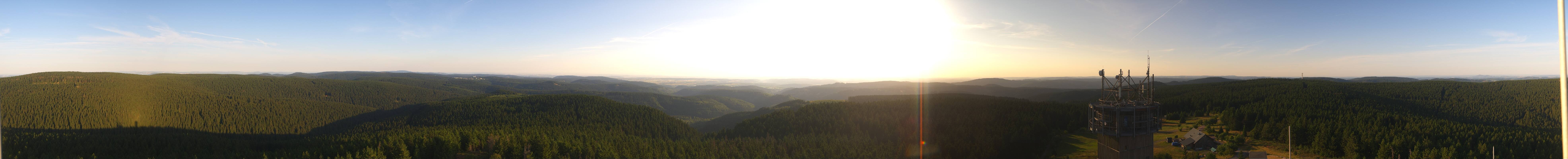 Archived image Webcam Schneekopf, Gehlberg