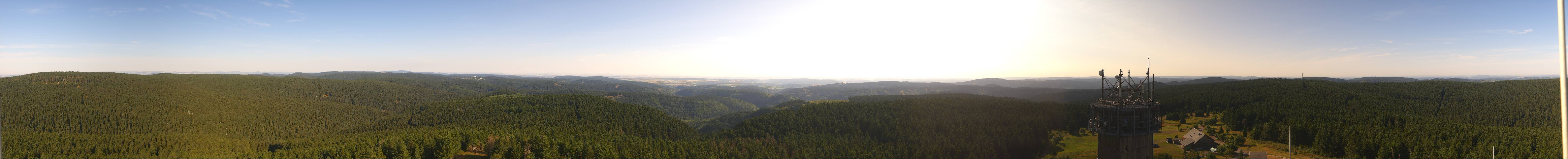 Archived image Webcam Schneekopf, Gehlberg