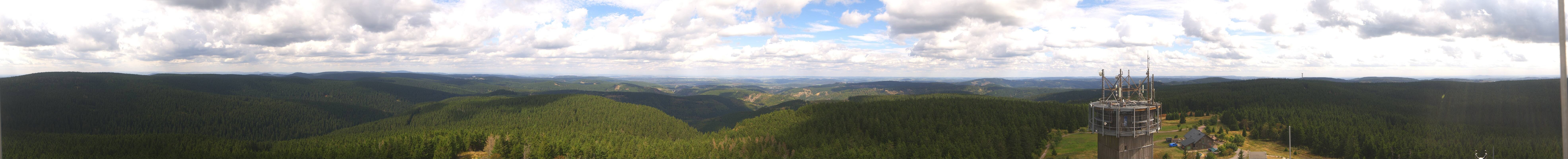 Archived image Webcam Schneekopf, Gehlberg