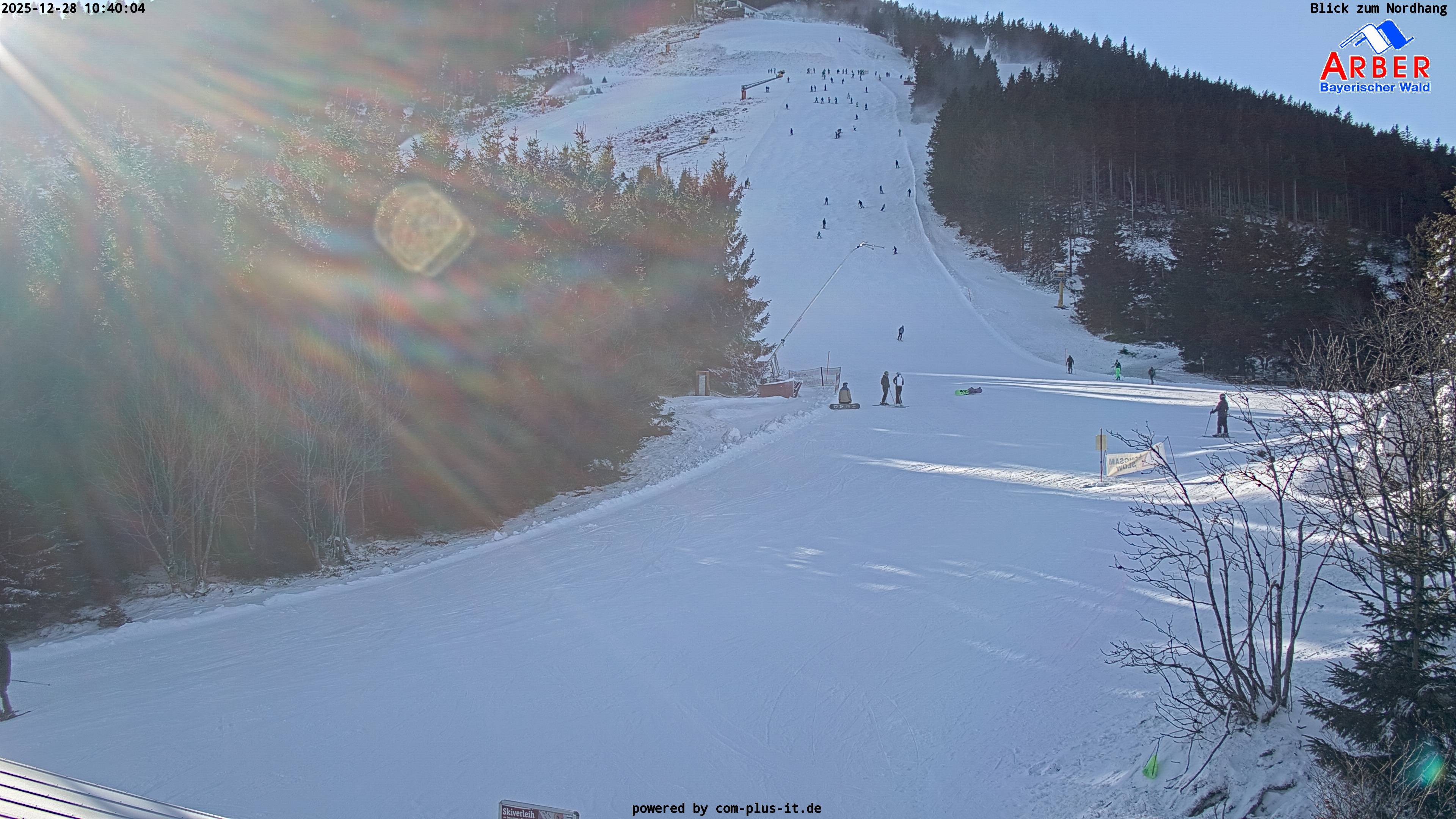 Archiv Foto Webcam Großer Arber Blick nach Nordwesten