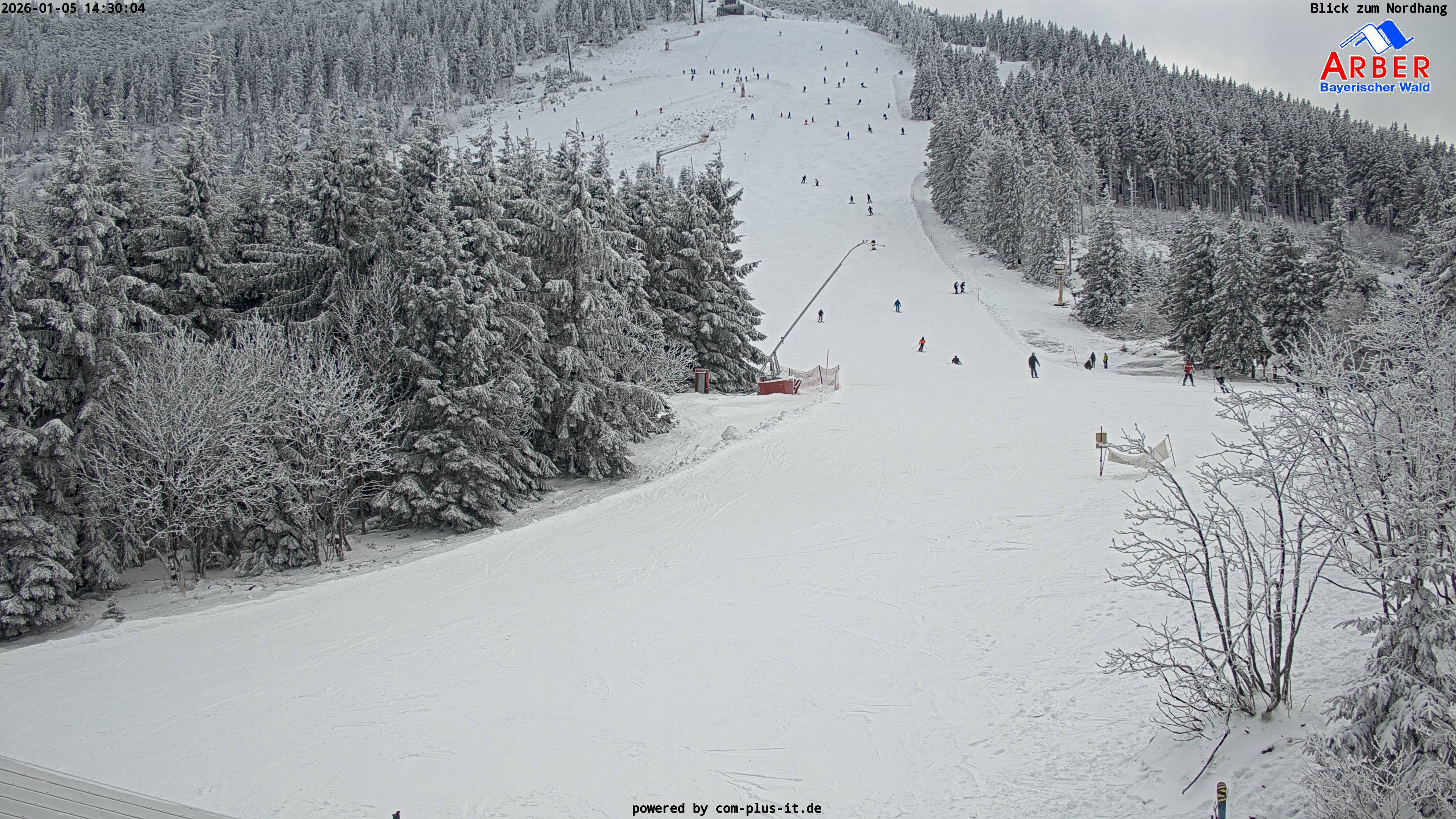 Archiv Foto Webcam Großer Arber Blick nach Nordwesten
