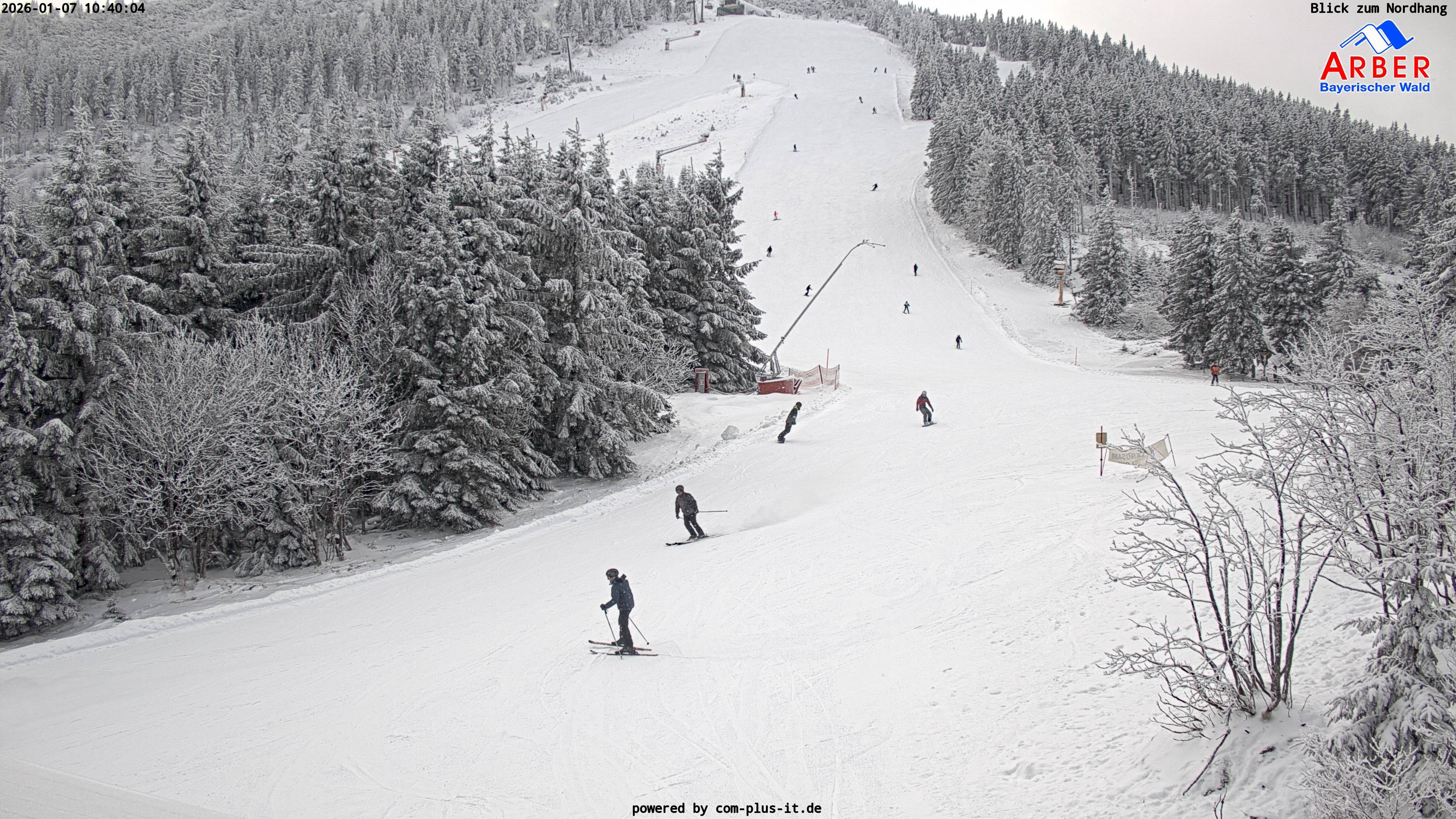 Archiv Foto Webcam Großer Arber Blick nach Nordwesten