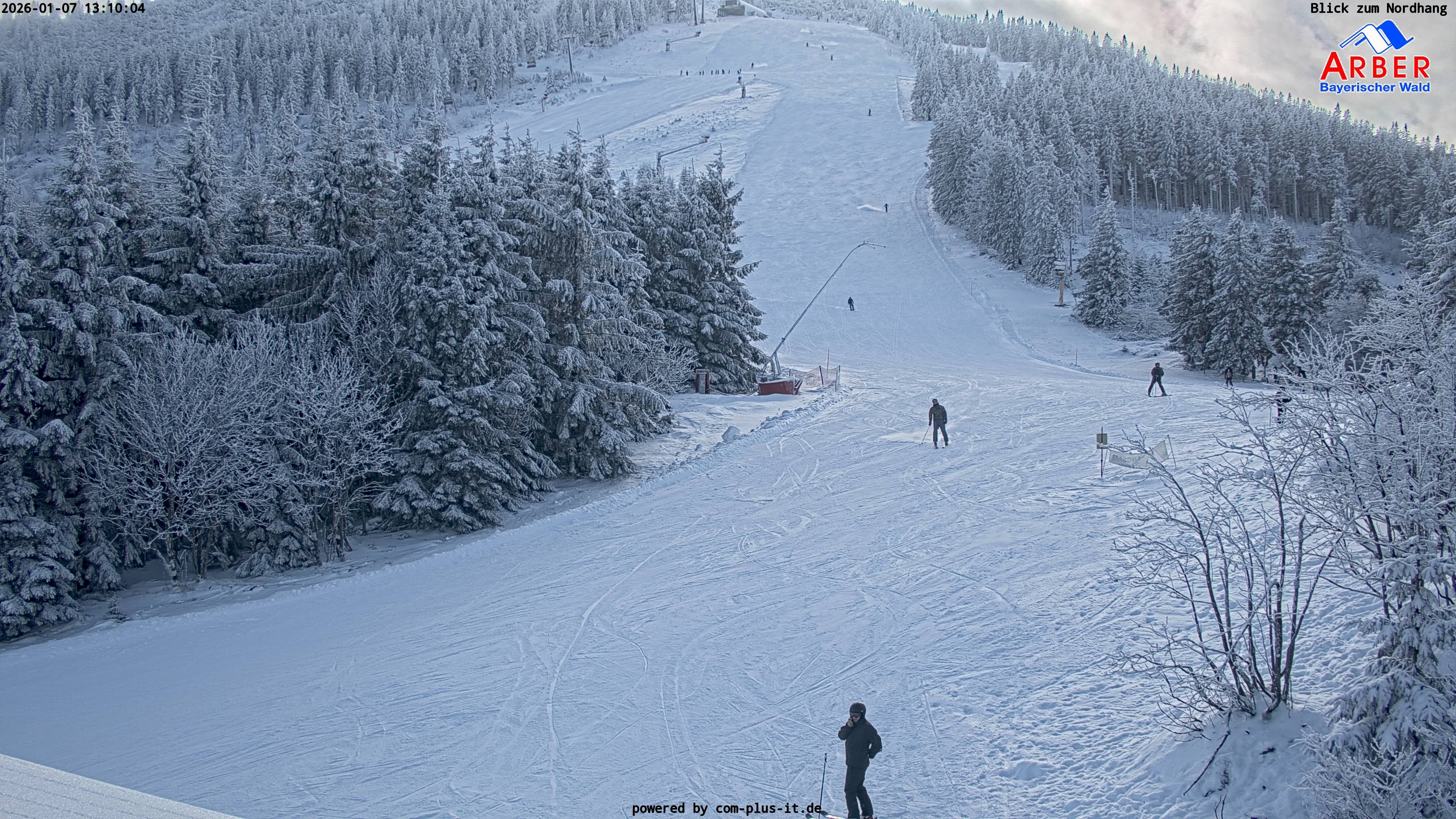 Archiv Foto Webcam Großer Arber Blick nach Nordwesten