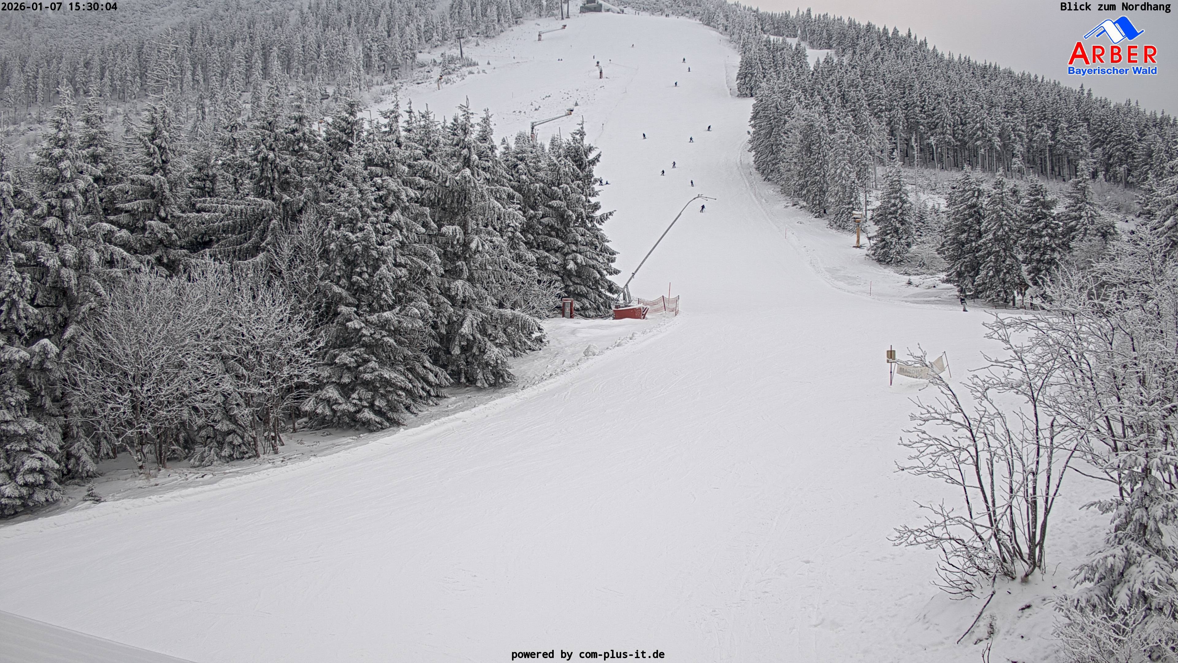 Archiv Foto Webcam Großer Arber Blick nach Nordwesten