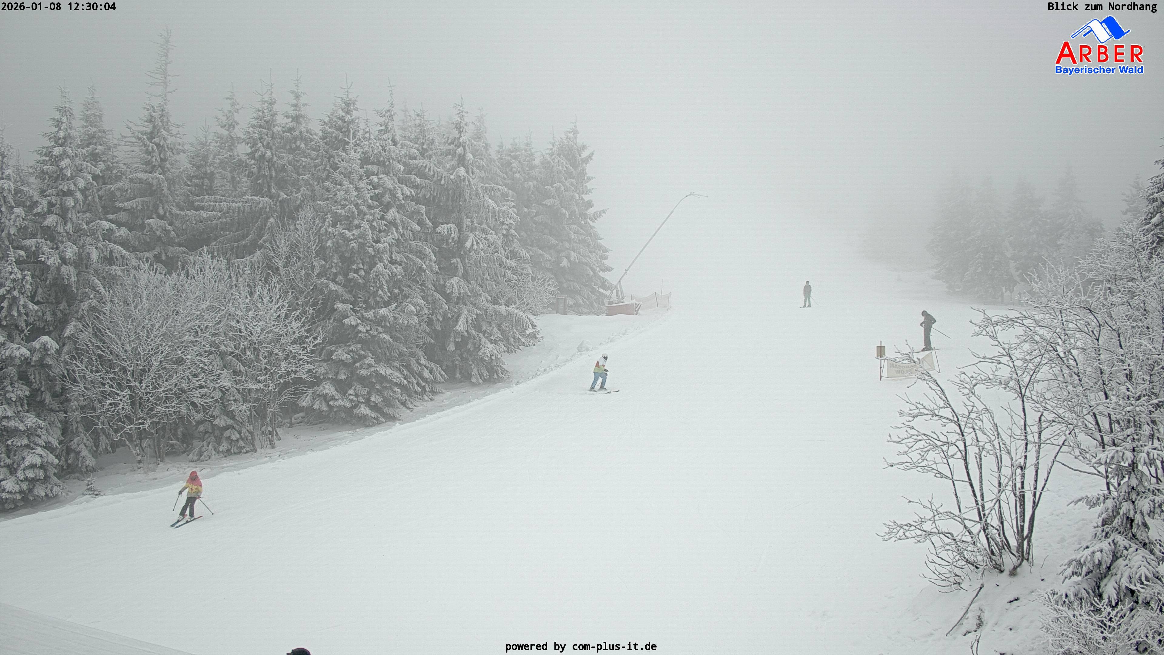 Archiv Foto Webcam Großer Arber Blick nach Nordwesten