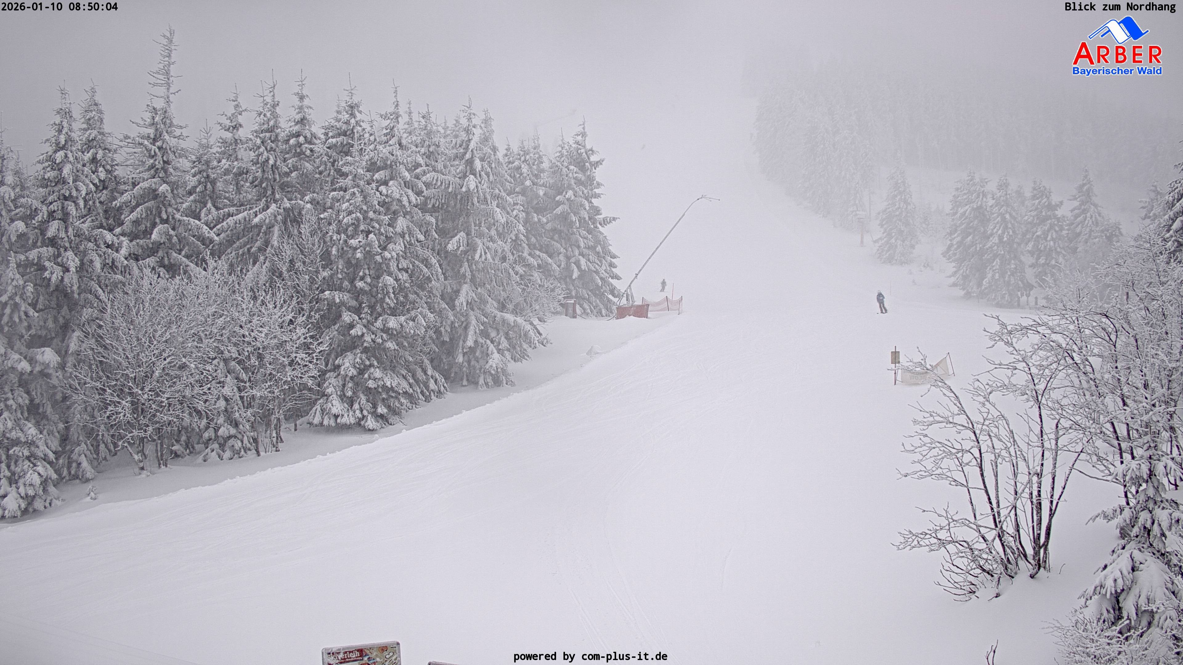 Archiv Foto Webcam Großer Arber Blick nach Nordwesten