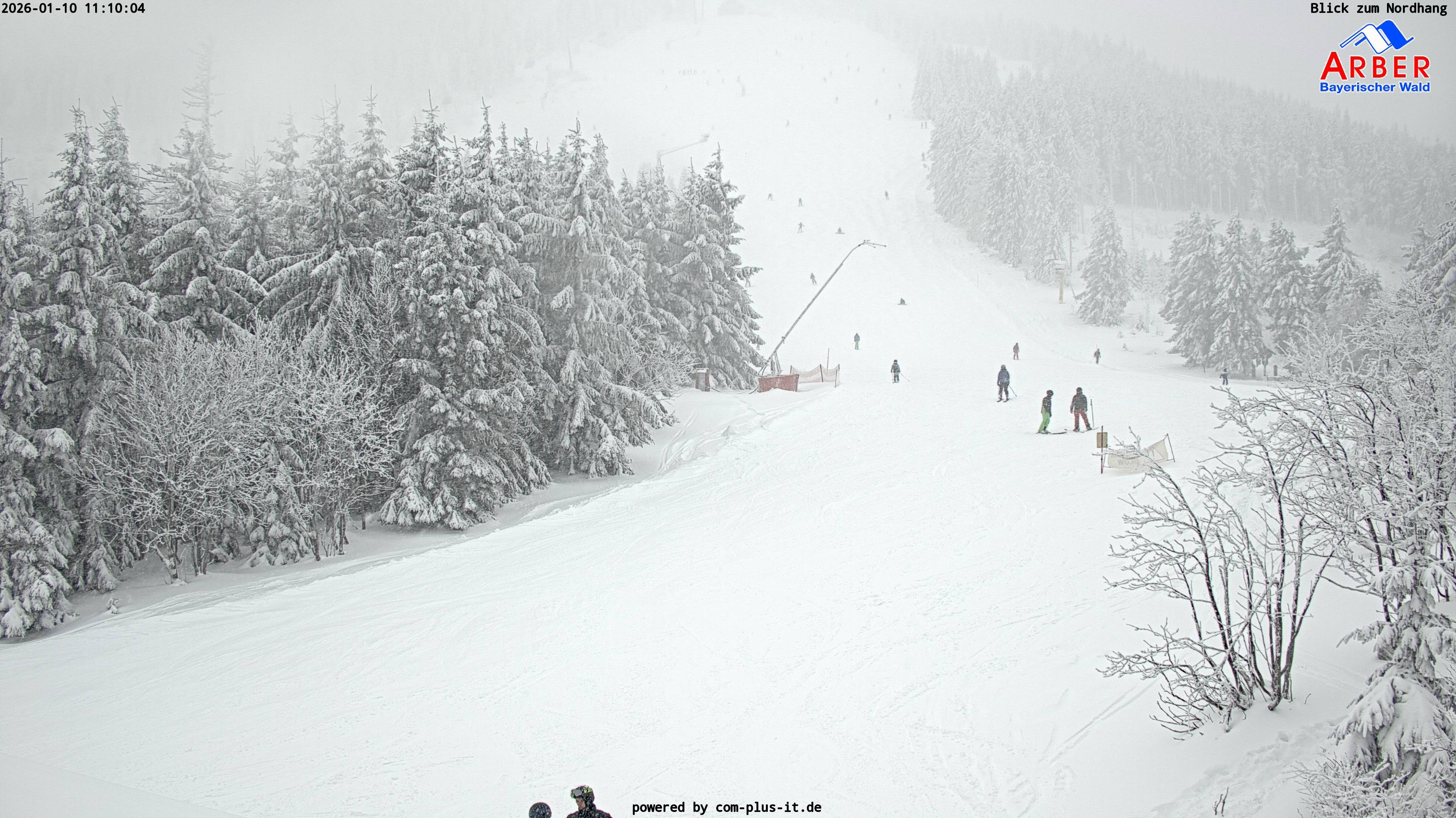 Archiv Foto Webcam Großer Arber Blick nach Nordwesten