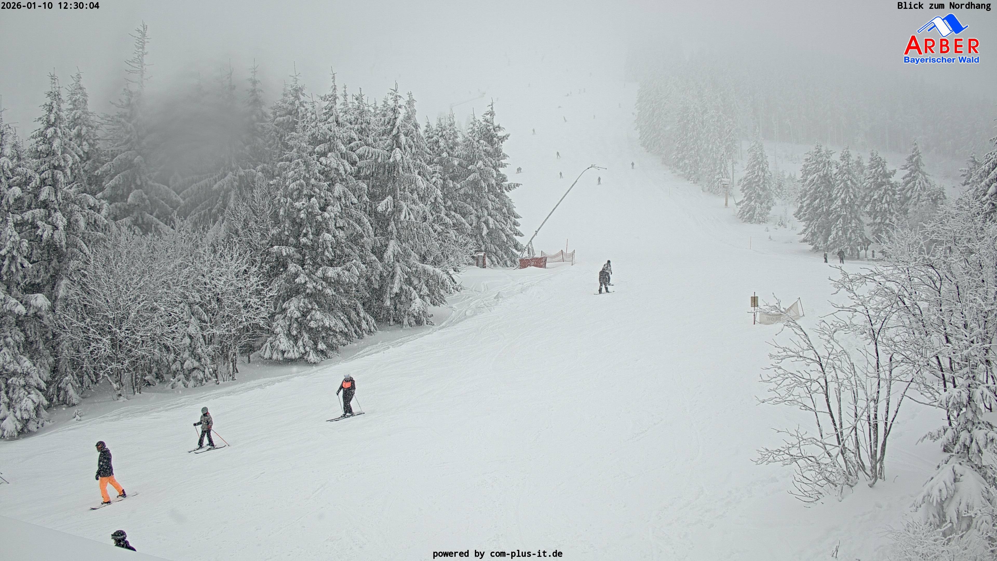 Archiv Foto Webcam Großer Arber Blick nach Nordwesten