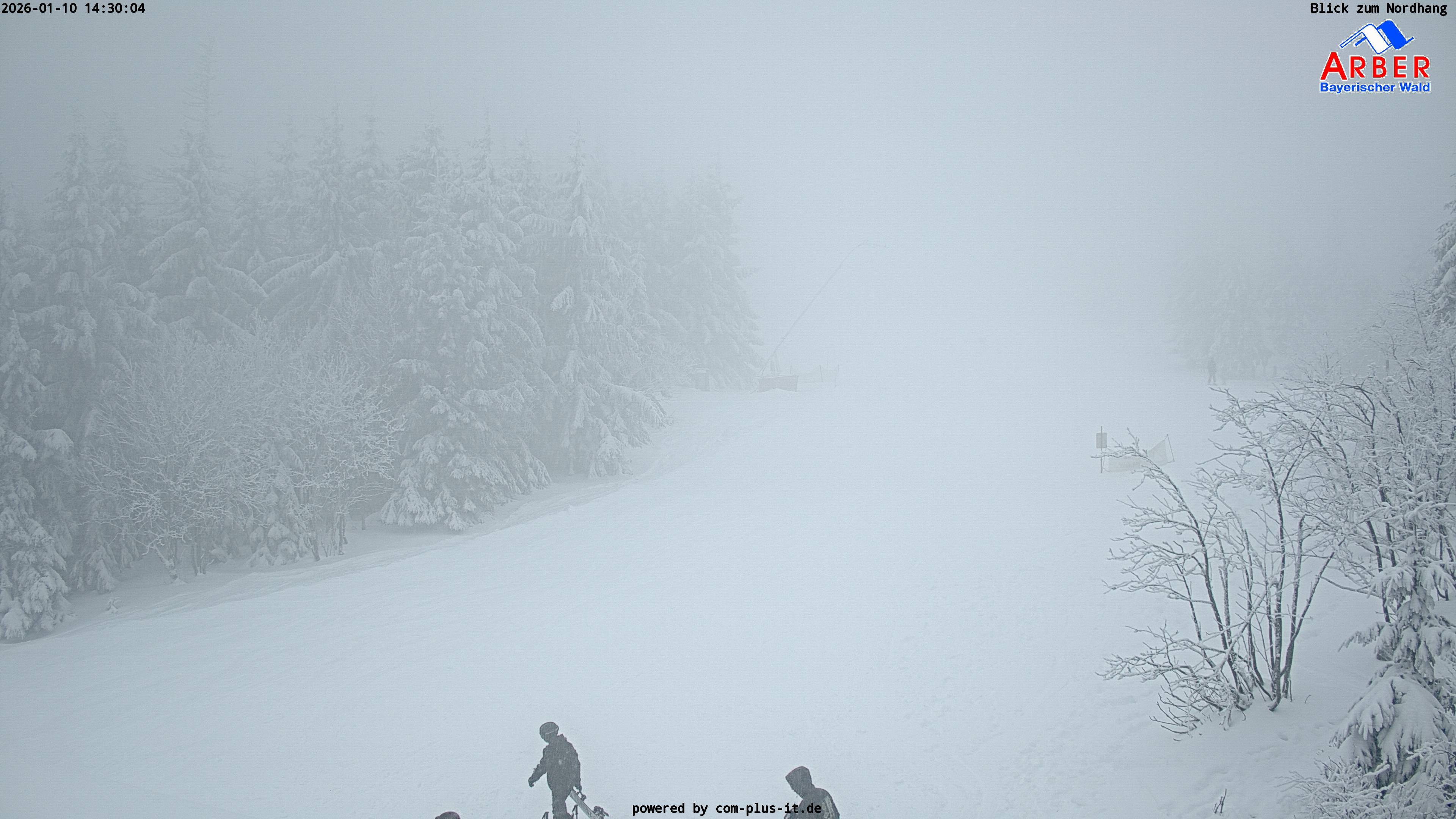 Archiv Foto Webcam Großer Arber Blick nach Nordwesten