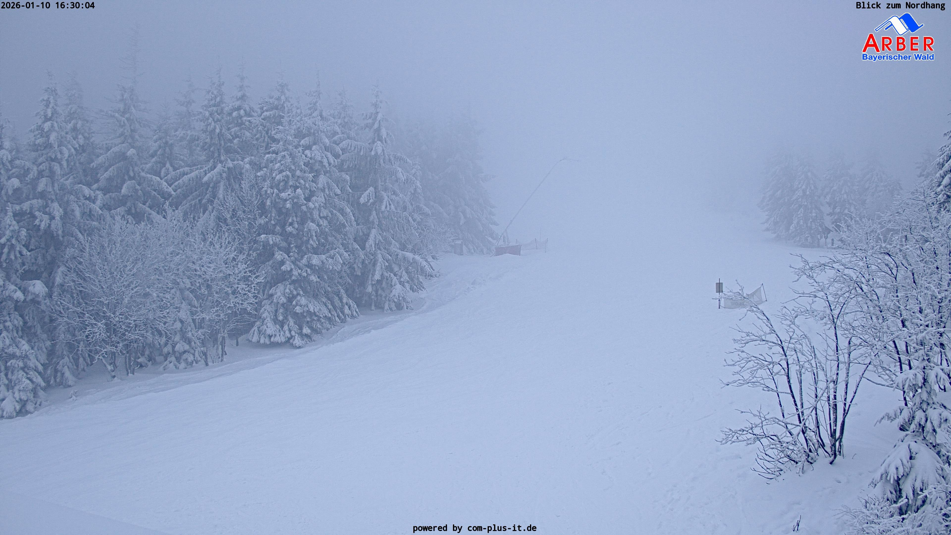 Archiv Foto Webcam Großer Arber Blick nach Nordwesten