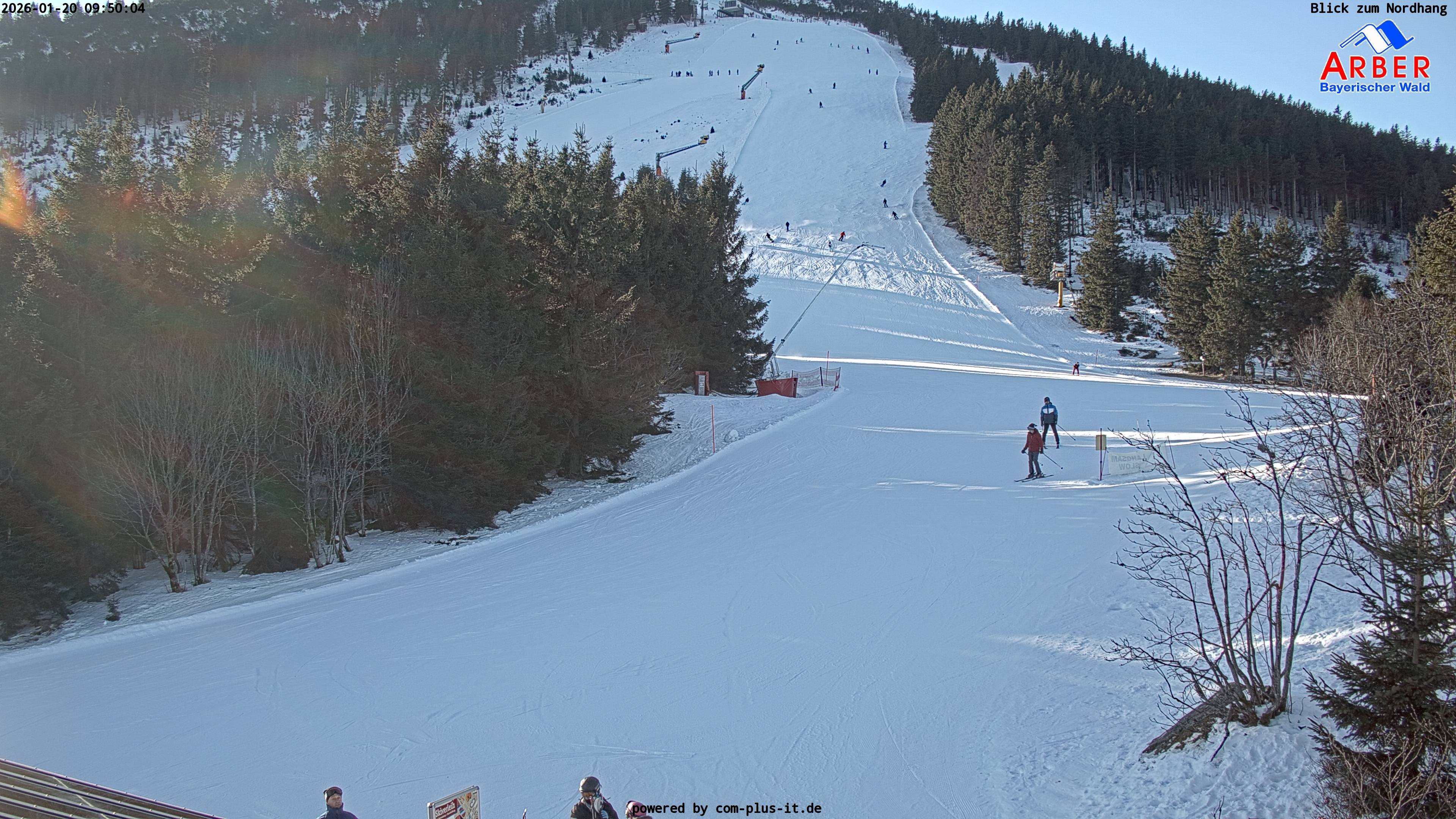 Archiv Foto Webcam Großer Arber Blick nach Nordwesten