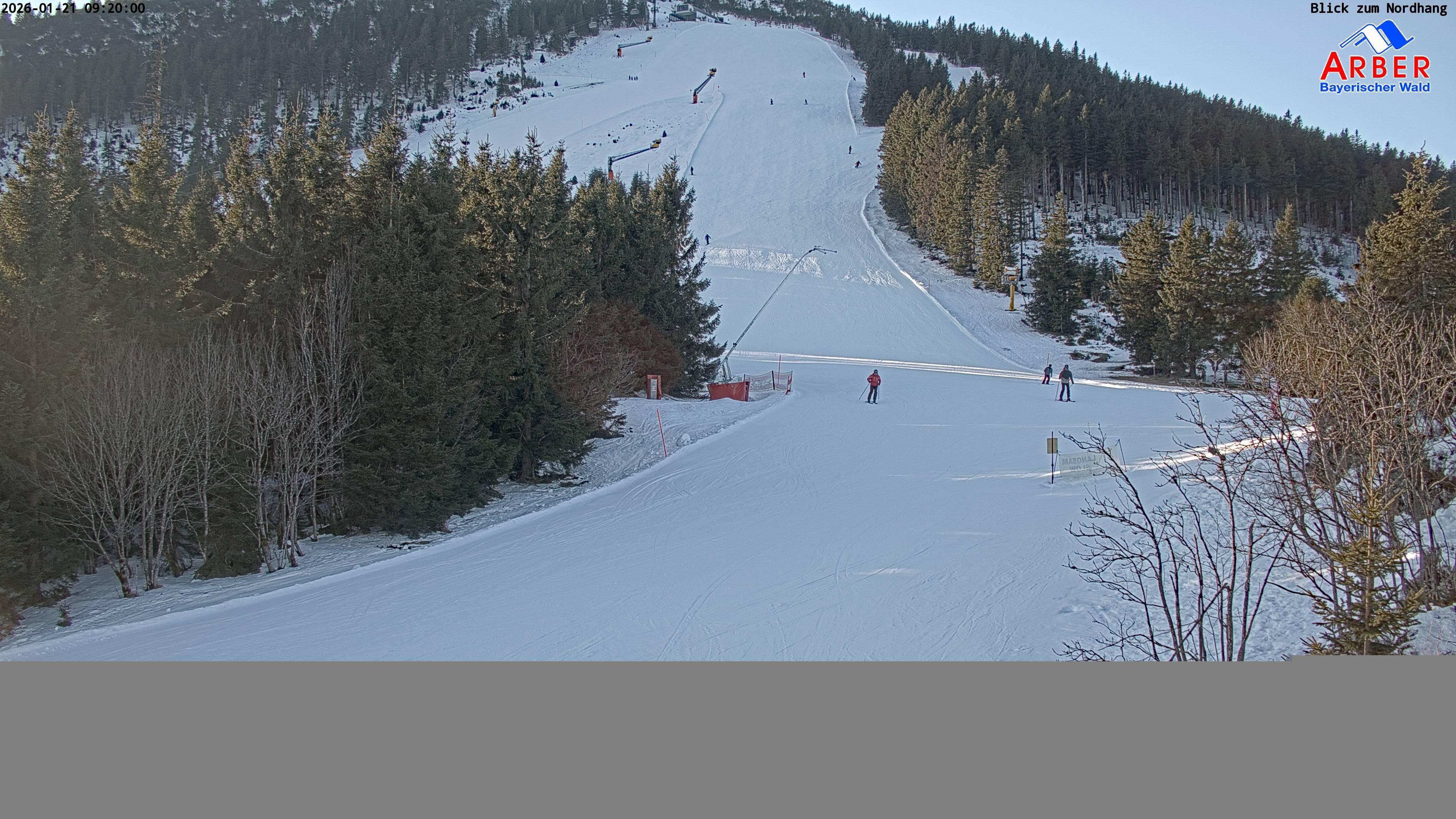 Archiv Foto Webcam Großer Arber Blick nach Nordwesten