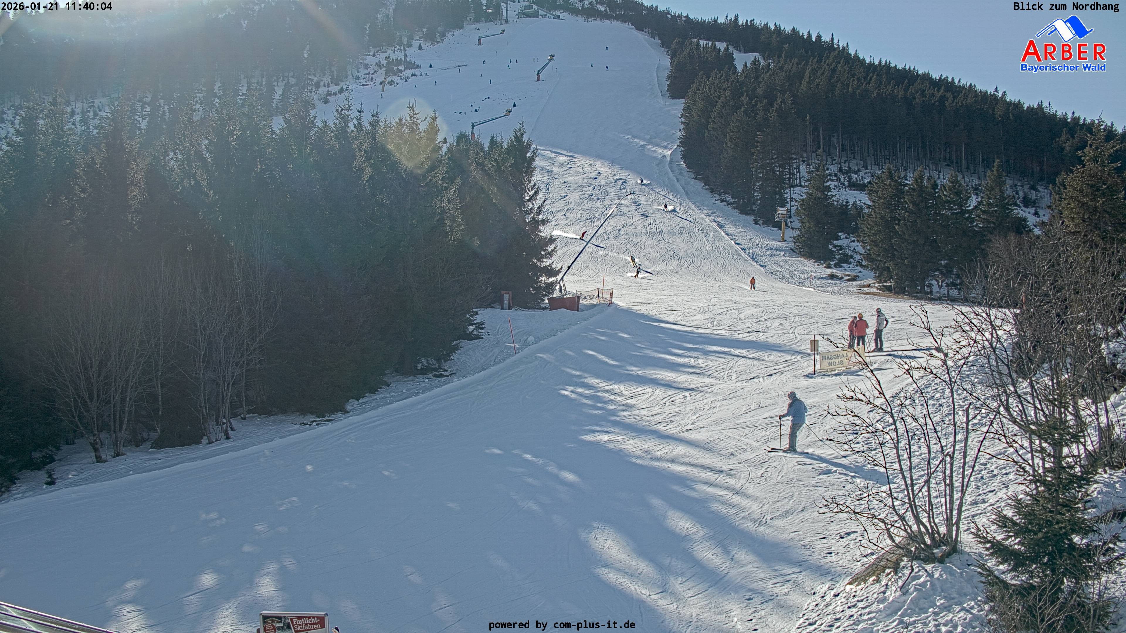 Archiv Foto Webcam Großer Arber Blick nach Nordwesten