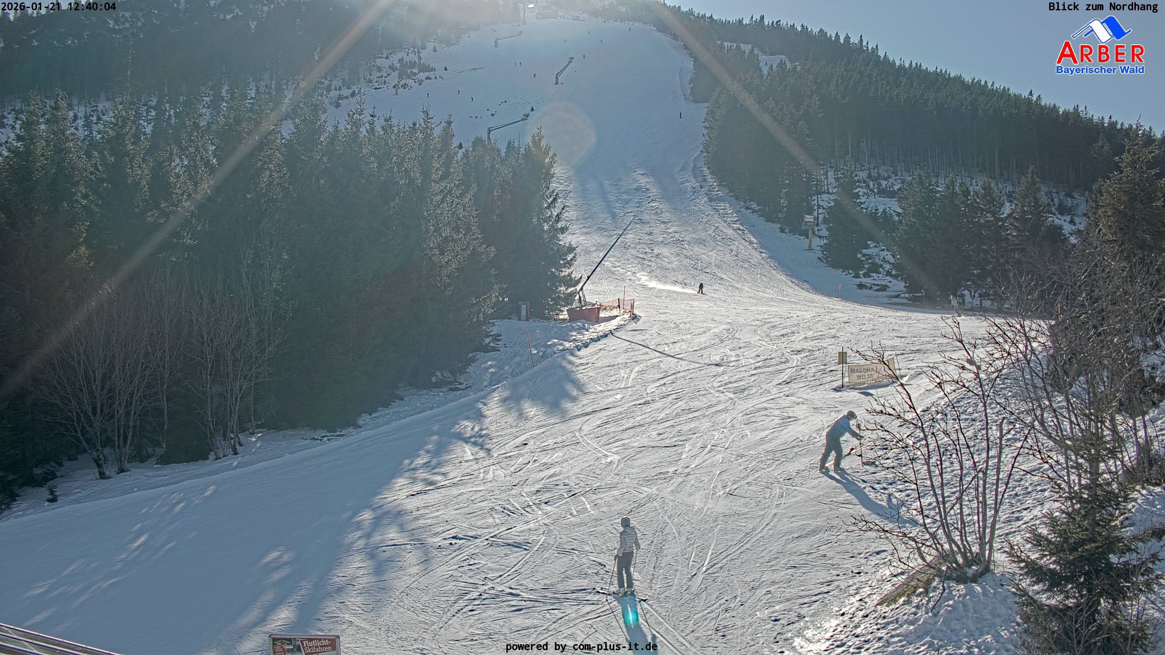 Archiv Foto Webcam Großer Arber Blick nach Nordwesten