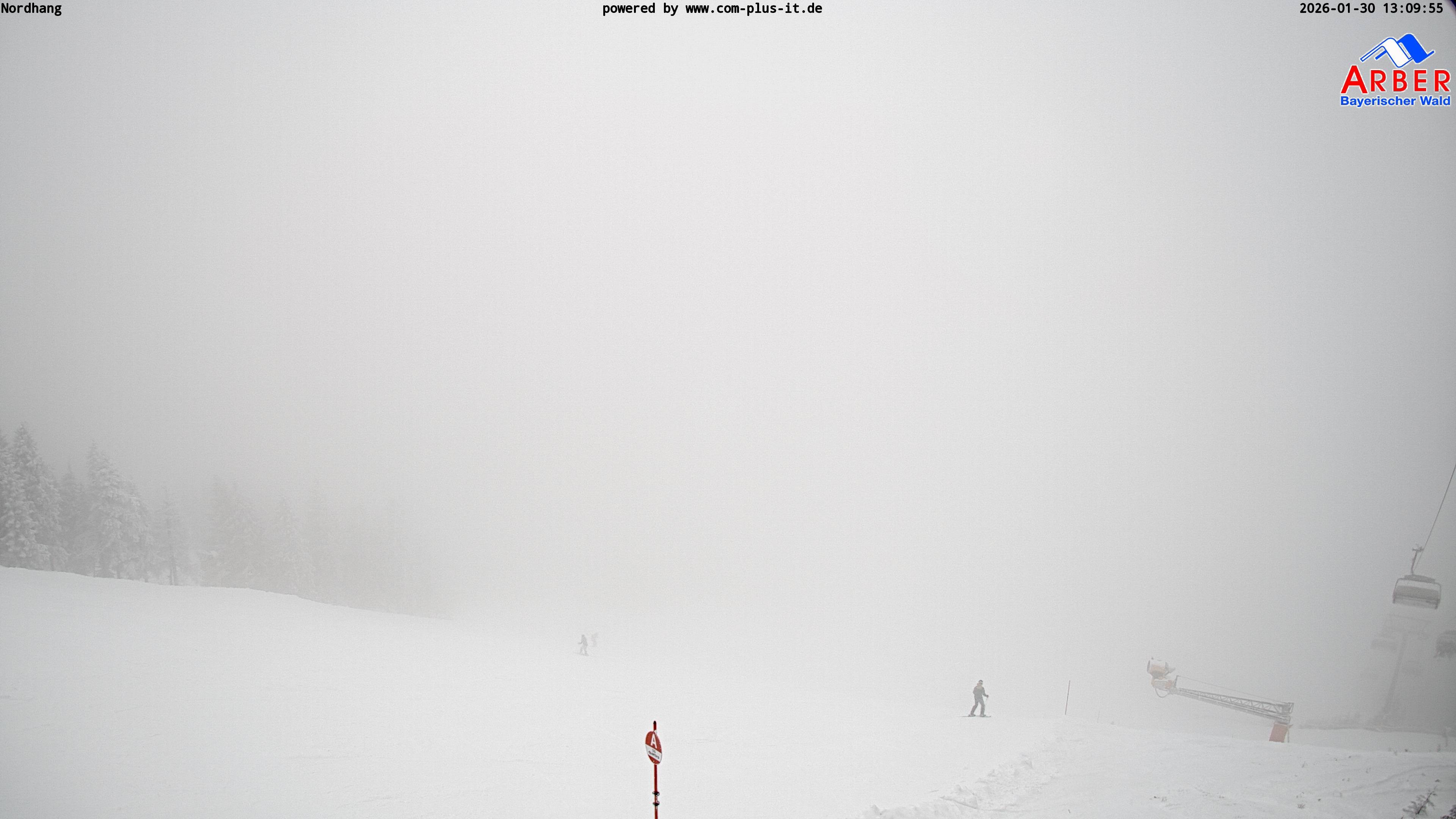 Archiv Foto Webcam Großer Arber Blick nach Nordwesten