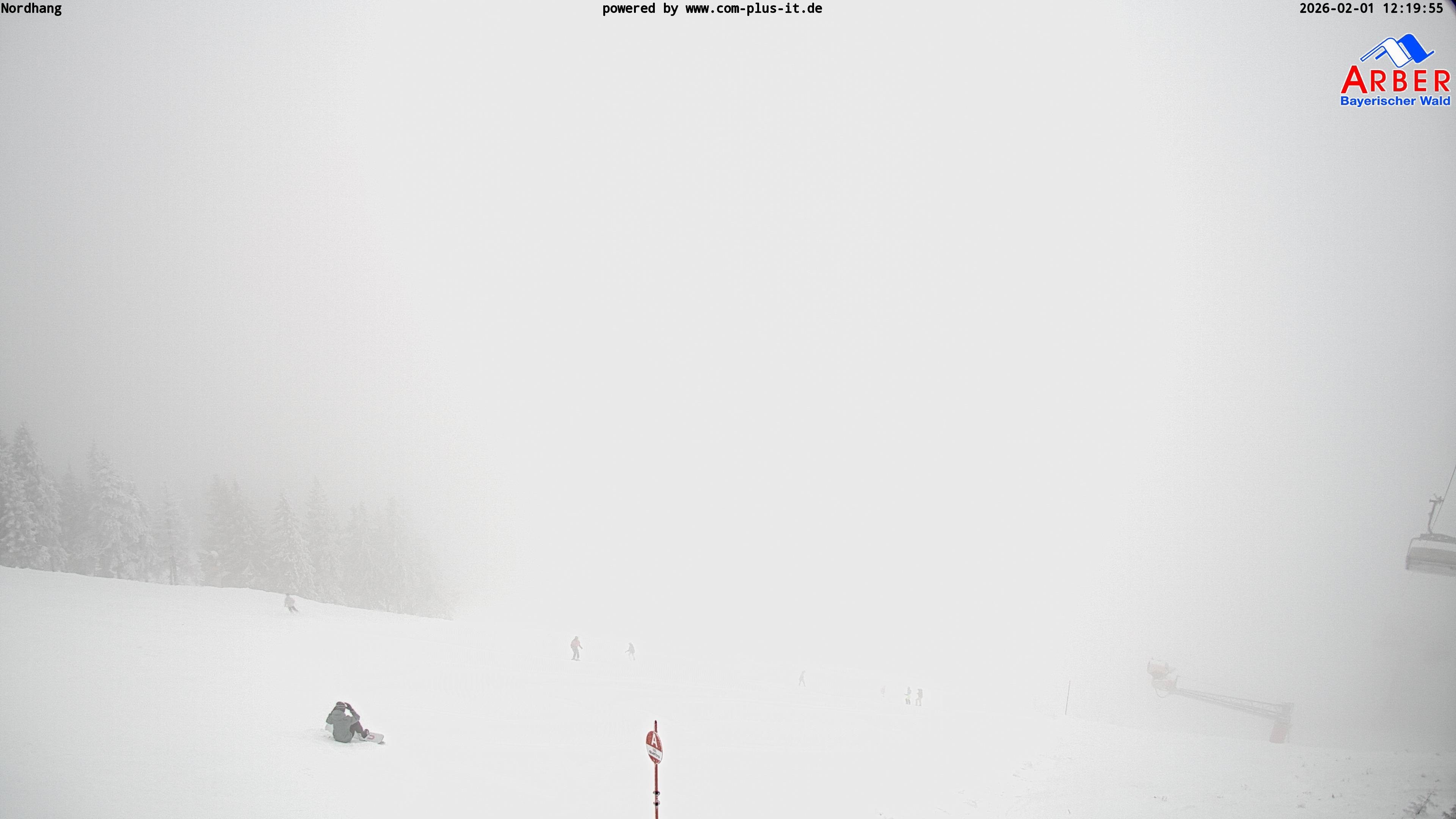 Archiv Foto Webcam Großer Arber Blick nach Nordwesten