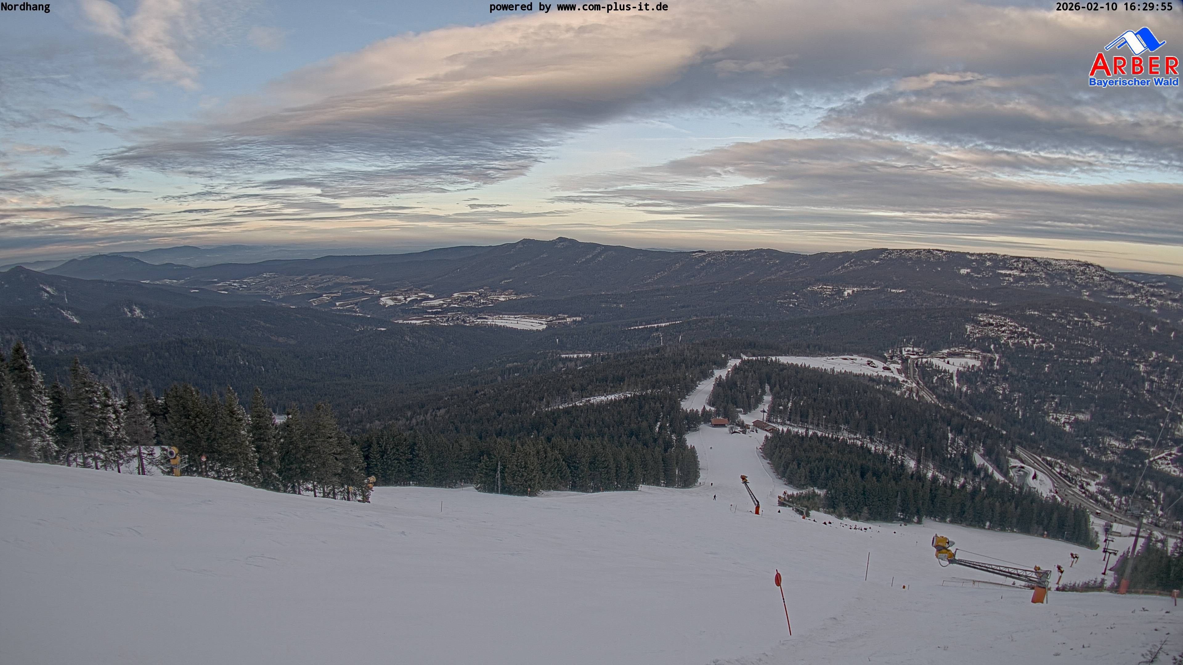 Archiv Foto Webcam Großer Arber Blick nach Nordwesten