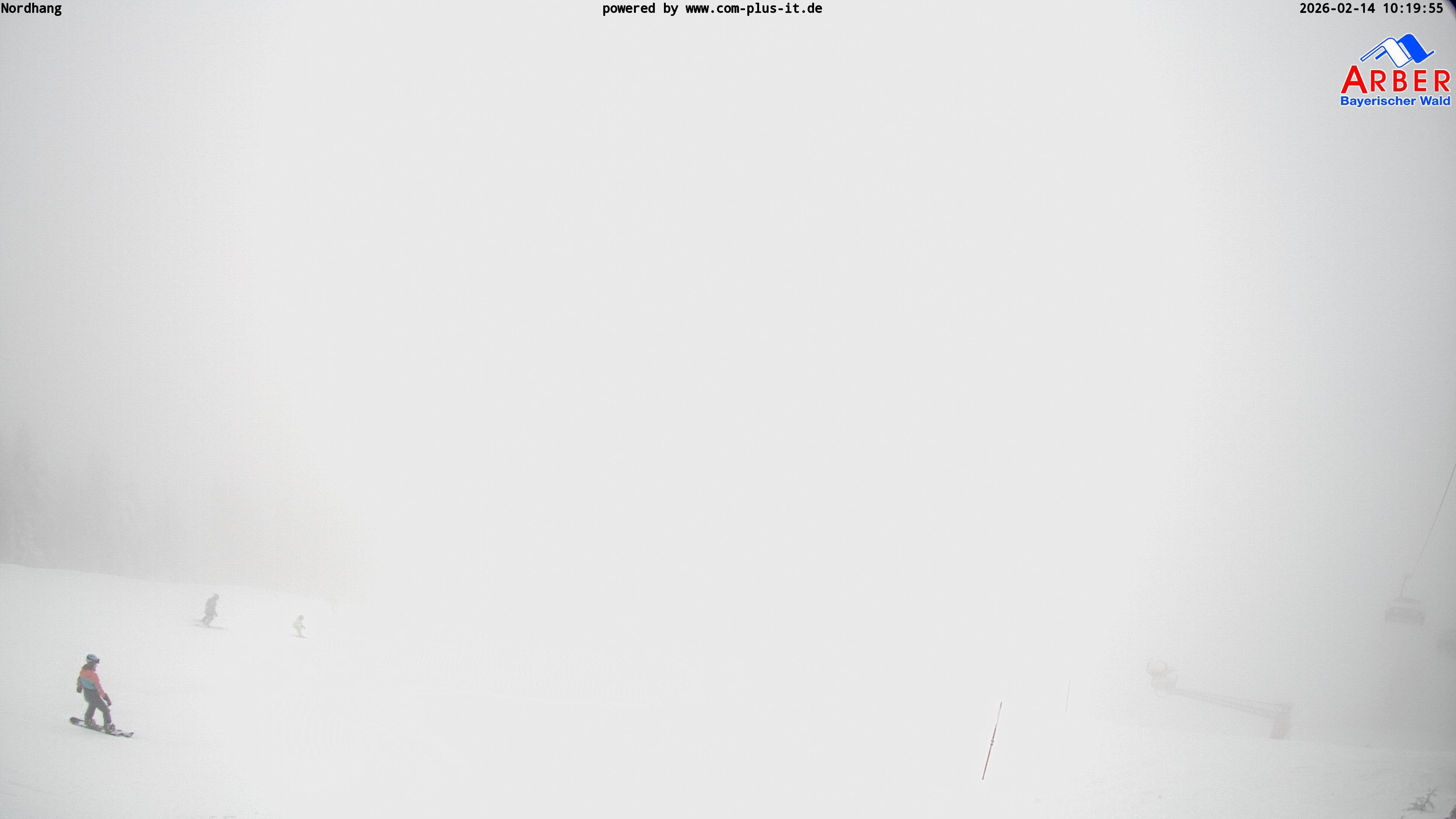 Archiv Foto Webcam Großer Arber Blick nach Nordwesten