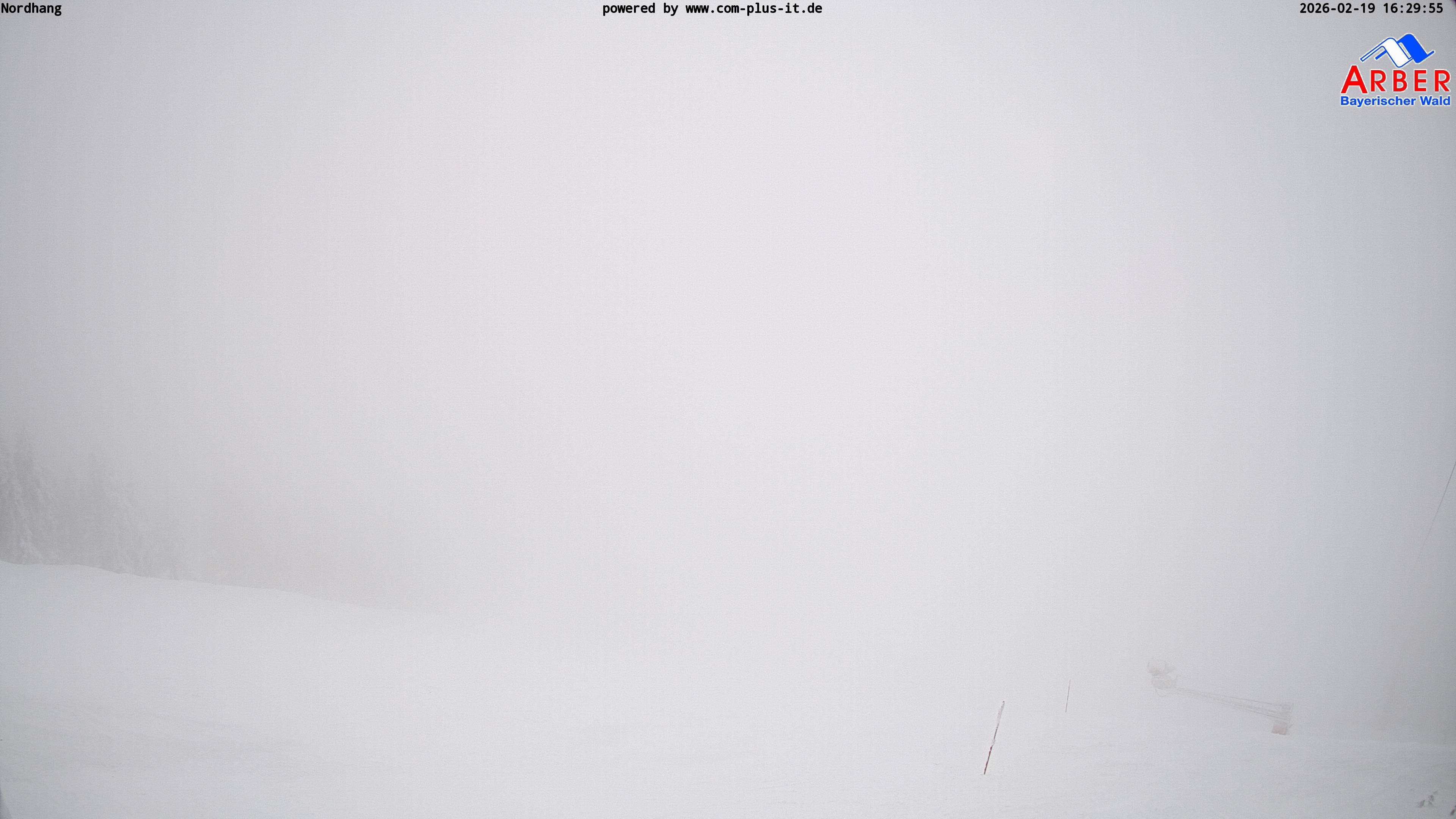 Archived image Webcam View from the Großer Arber