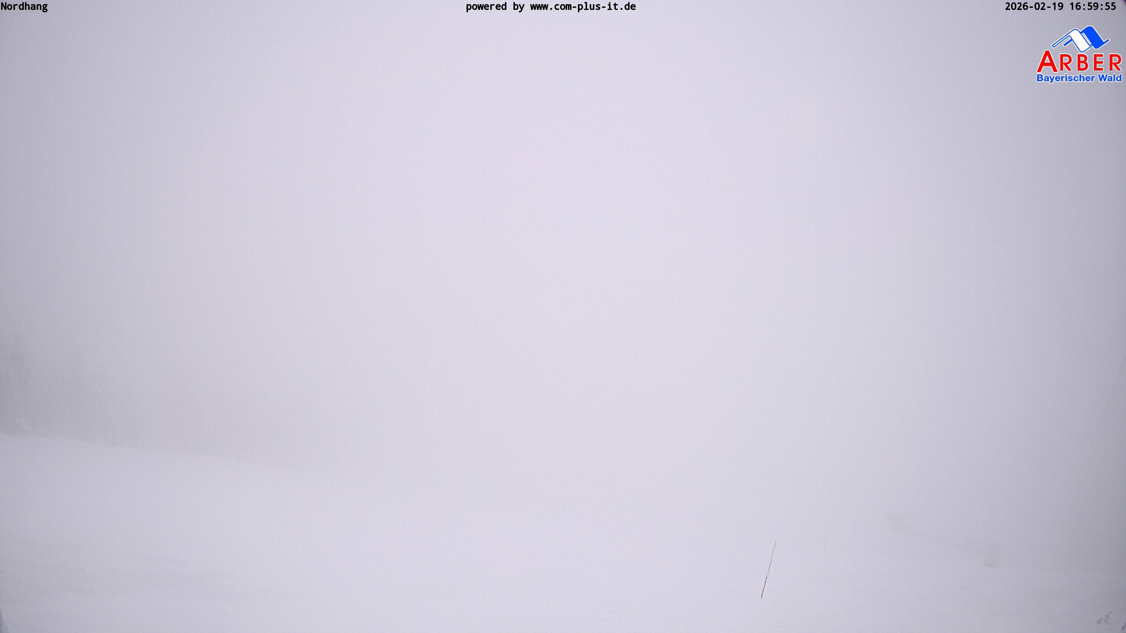 Archived image Webcam View from the Großer Arber