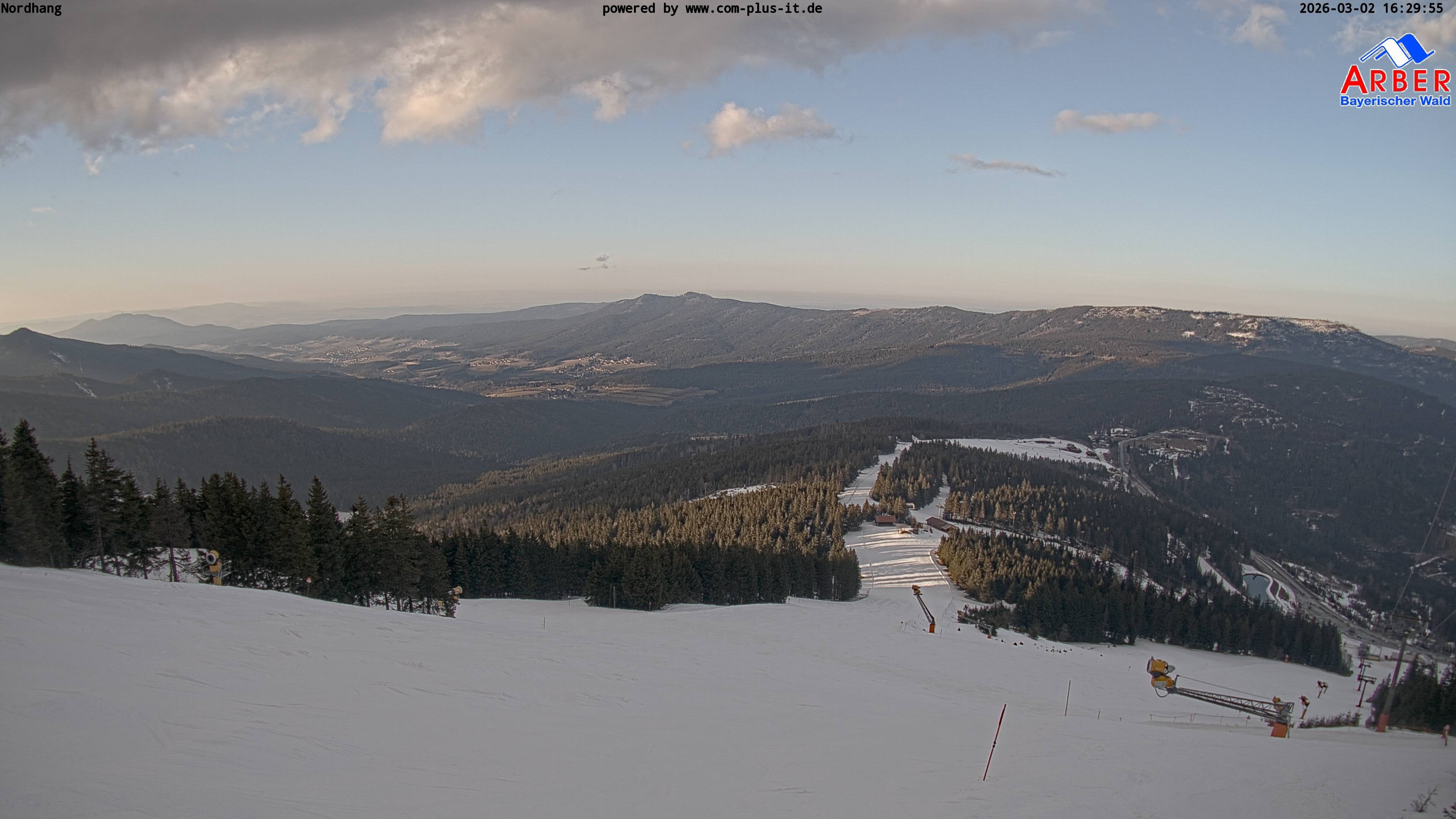 Archiv Foto Webcam Großer Arber Blick nach Nordwesten