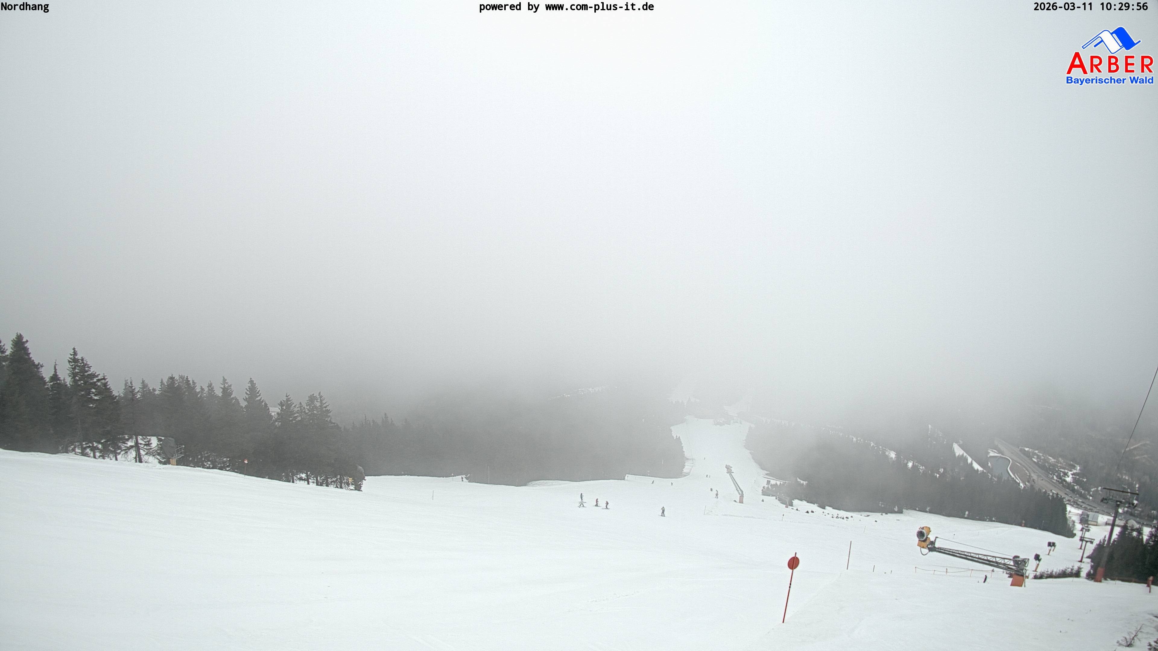 Archiv Foto Webcam Großer Arber Blick nach Nordwesten