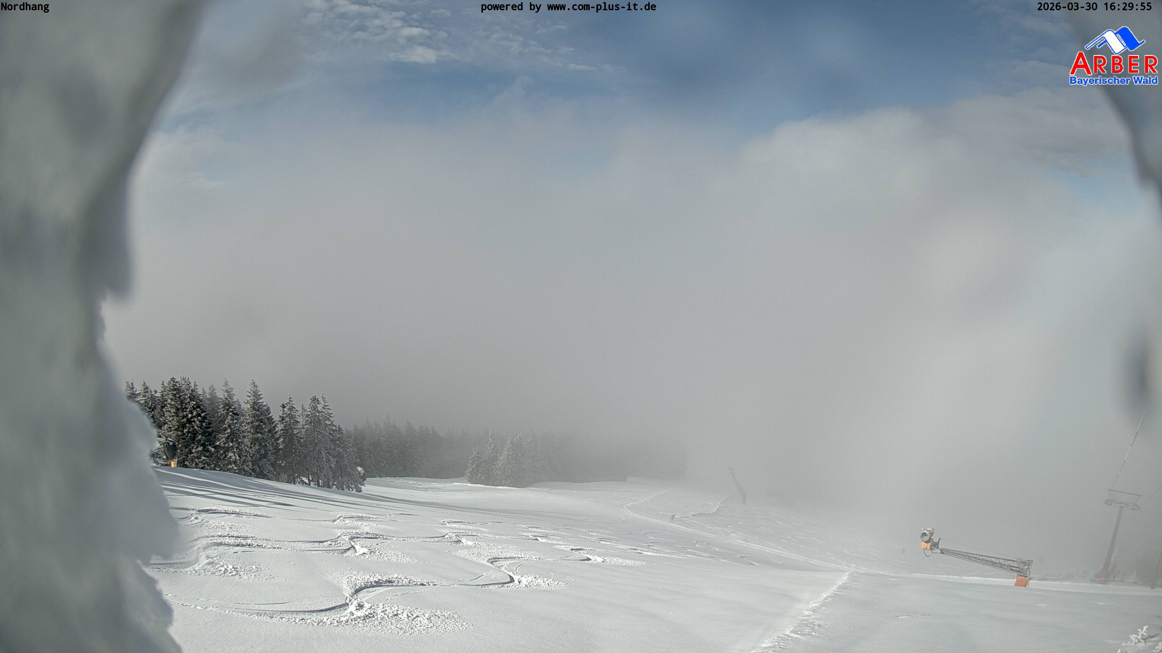 Archiv Foto Webcam Großer Arber Blick nach Nordwesten