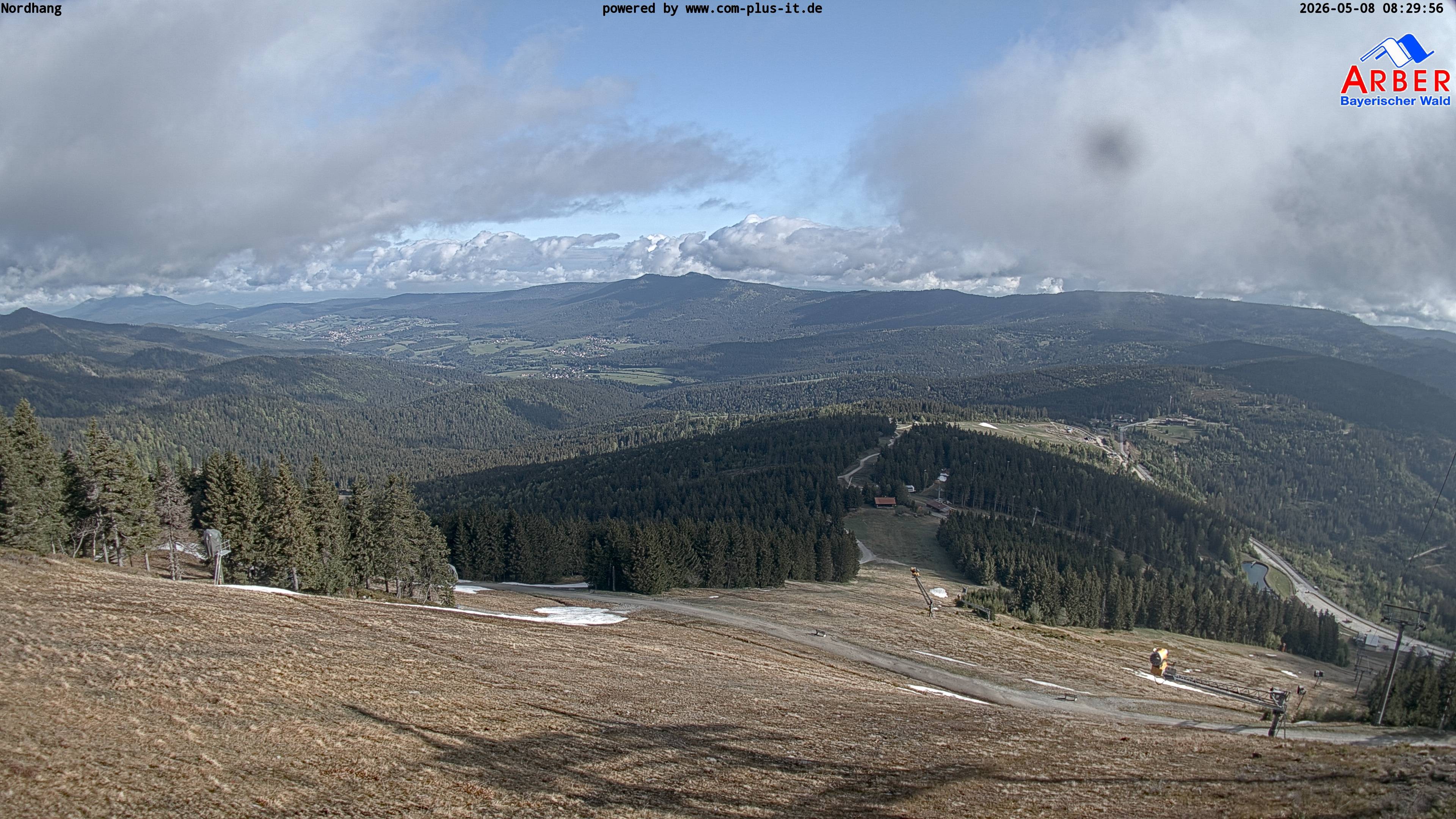 Archived image Webcam View from the Großer Arber