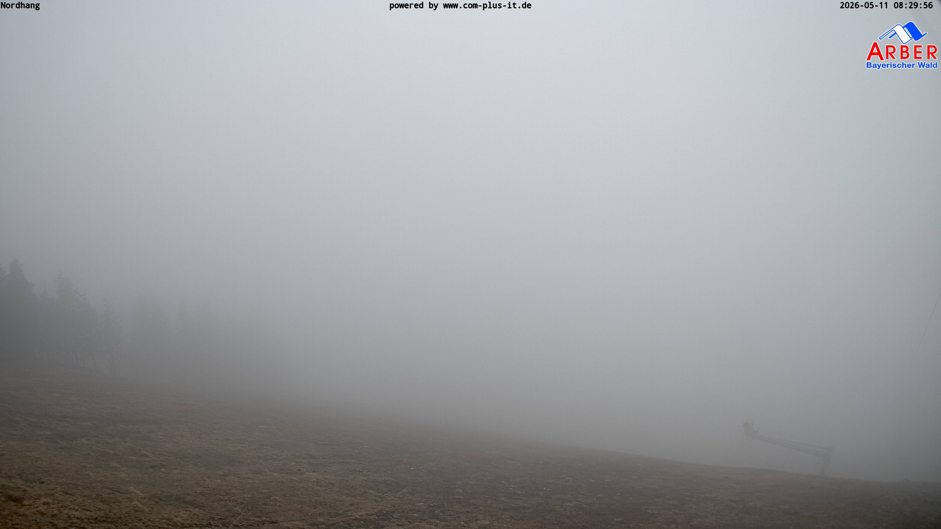 Archived image Webcam View from the Großer Arber