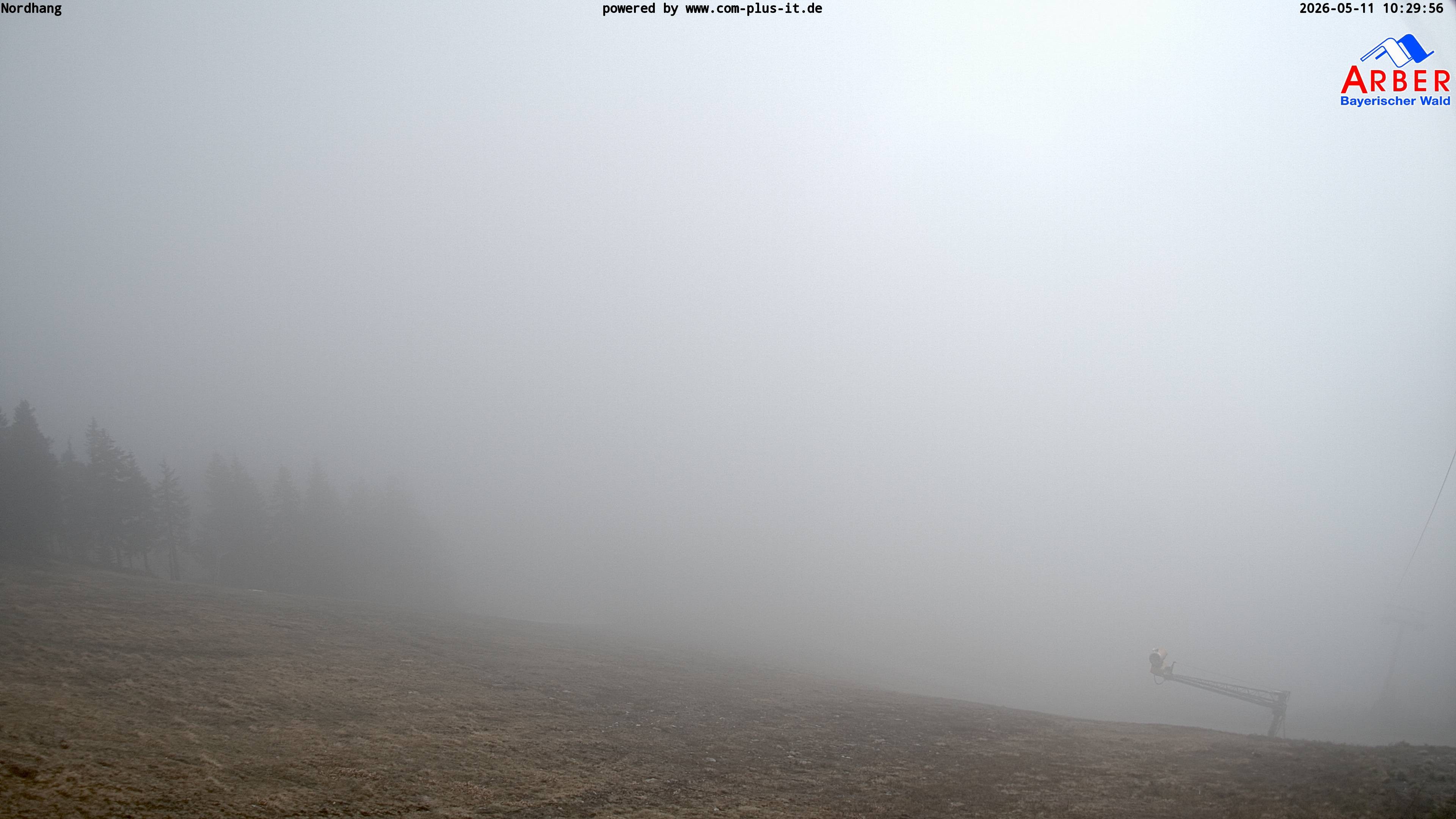 Archived image Webcam View from the Großer Arber