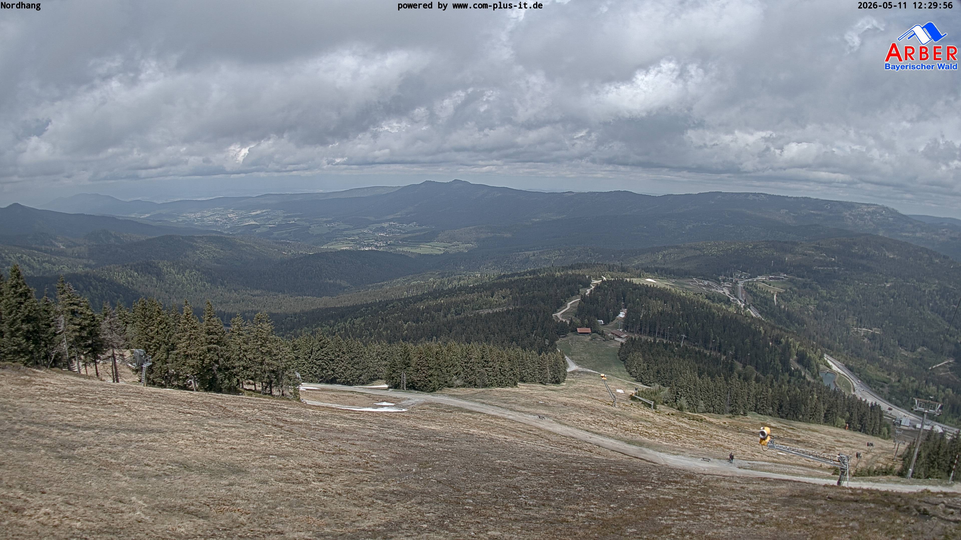 Archived image Webcam View from the Großer Arber