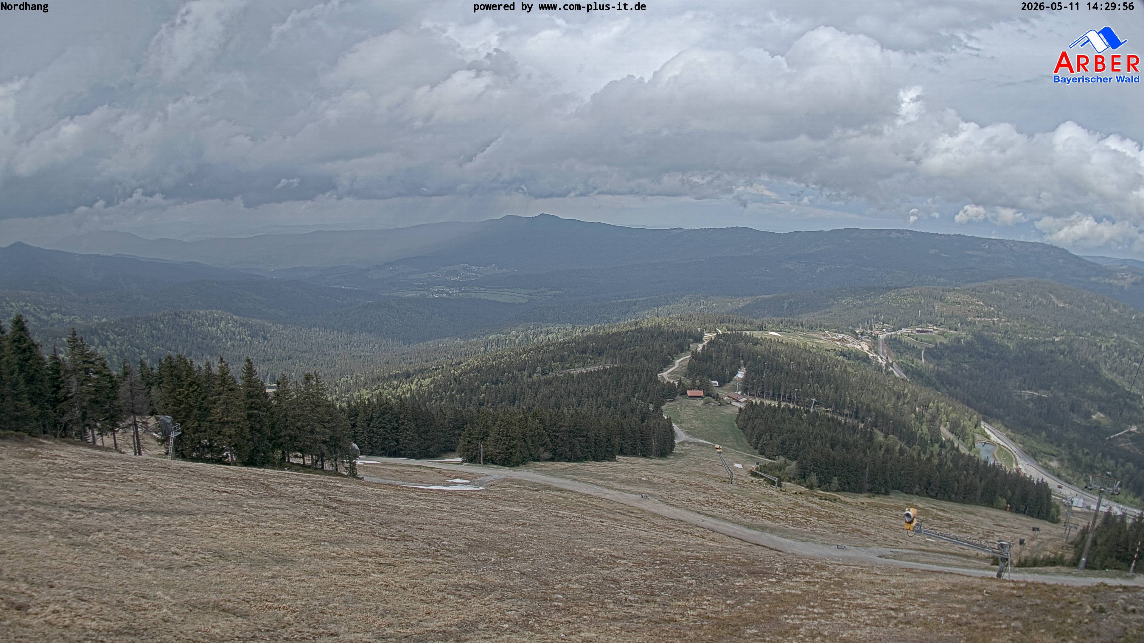 Archived image Webcam View from the Großer Arber