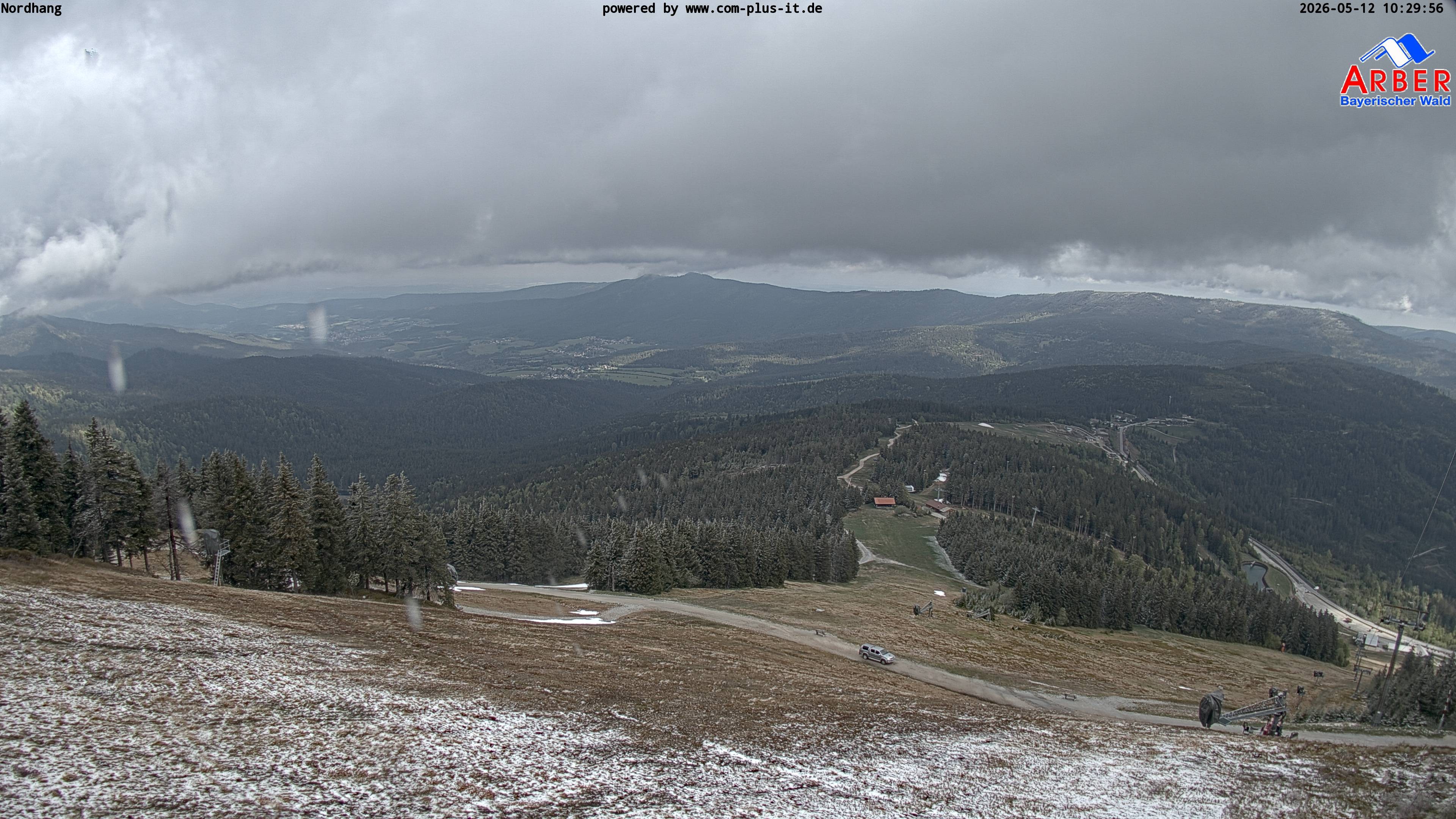 Archiv Foto Webcam Großer Arber Blick nach Nordwesten
