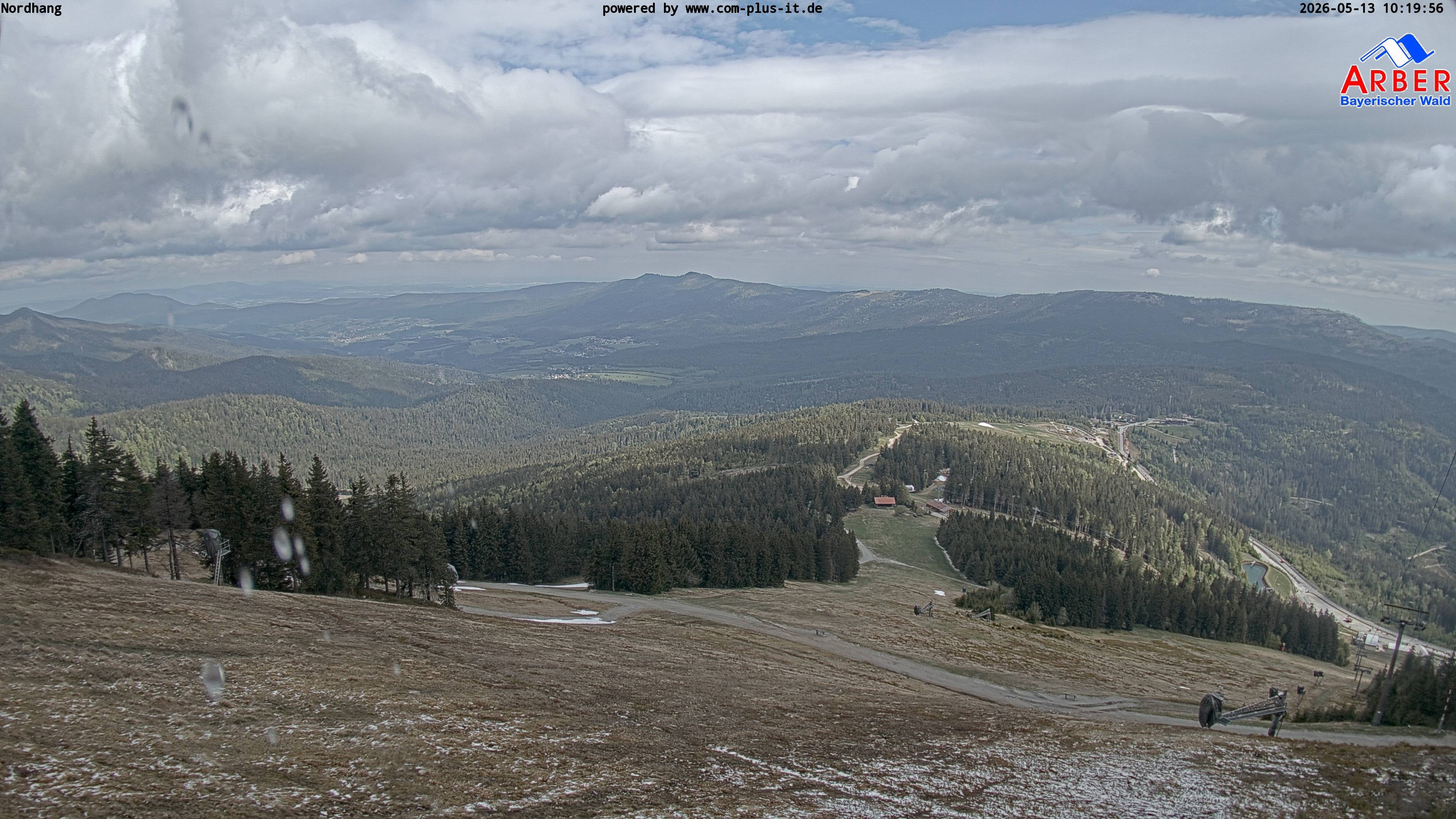 Archiv Foto Webcam Großer Arber Blick nach Nordwesten