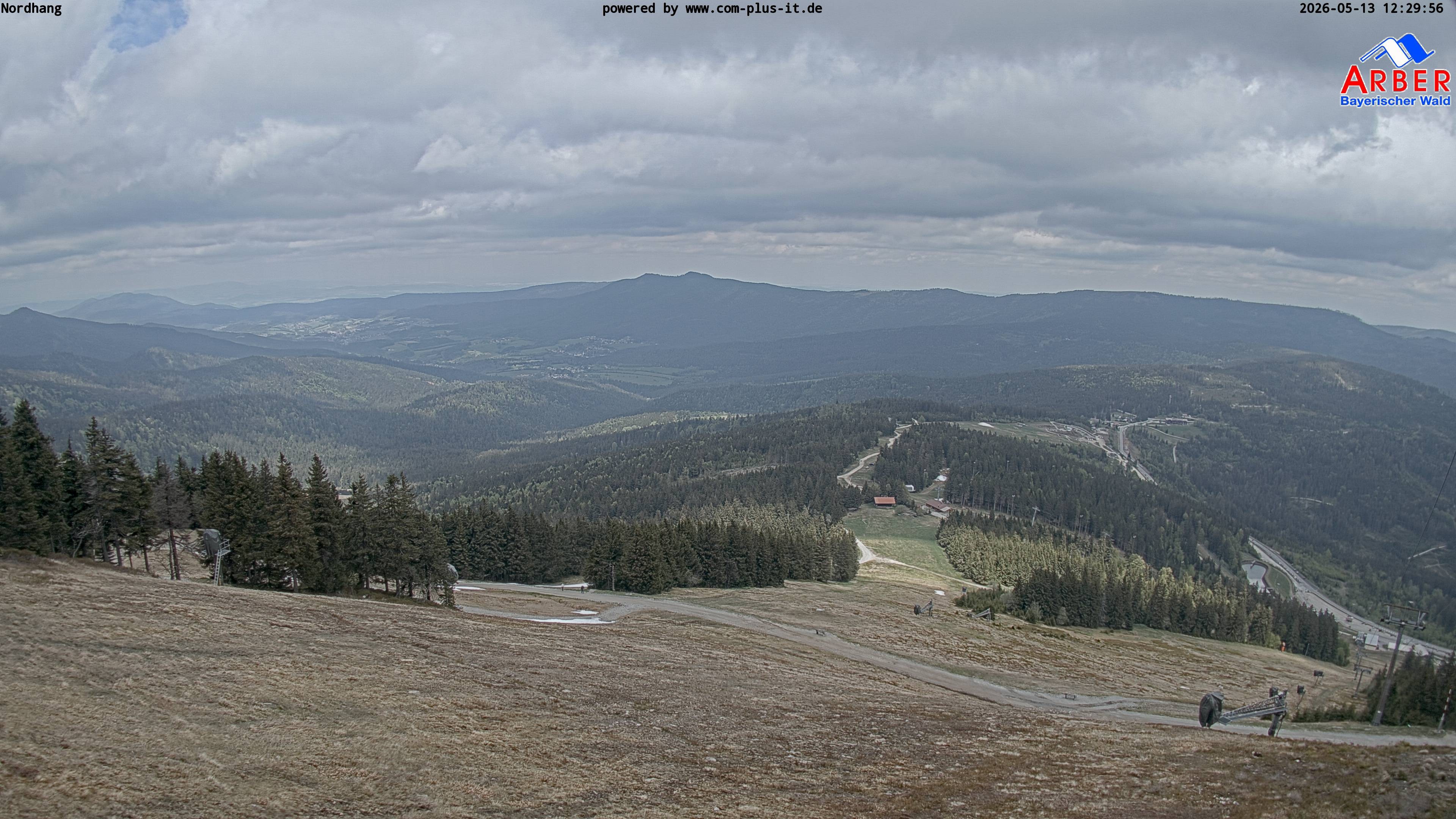 Archiv Foto Webcam Großer Arber Blick nach Nordwesten