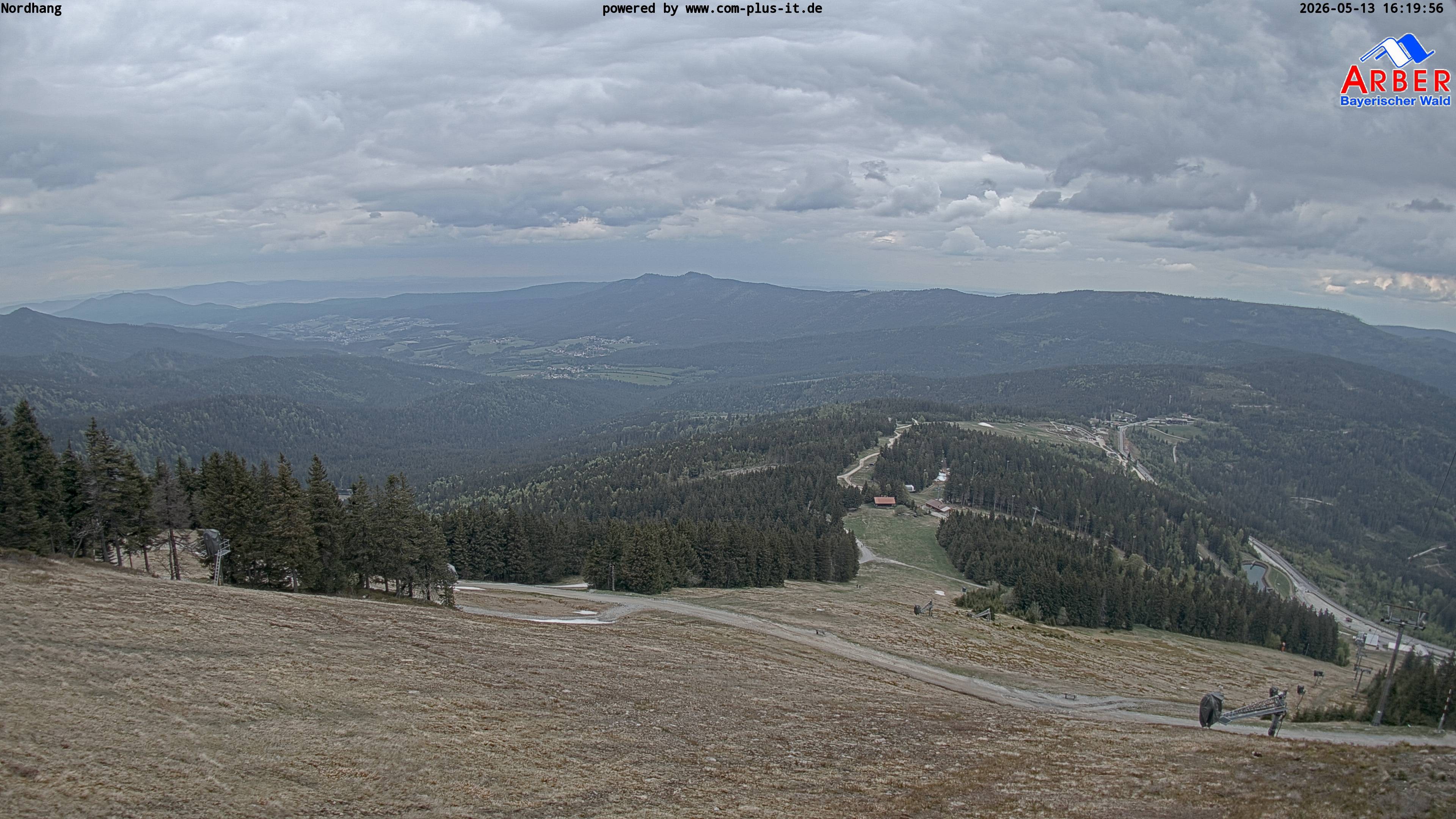 Archiv Foto Webcam Großer Arber Blick nach Nordwesten